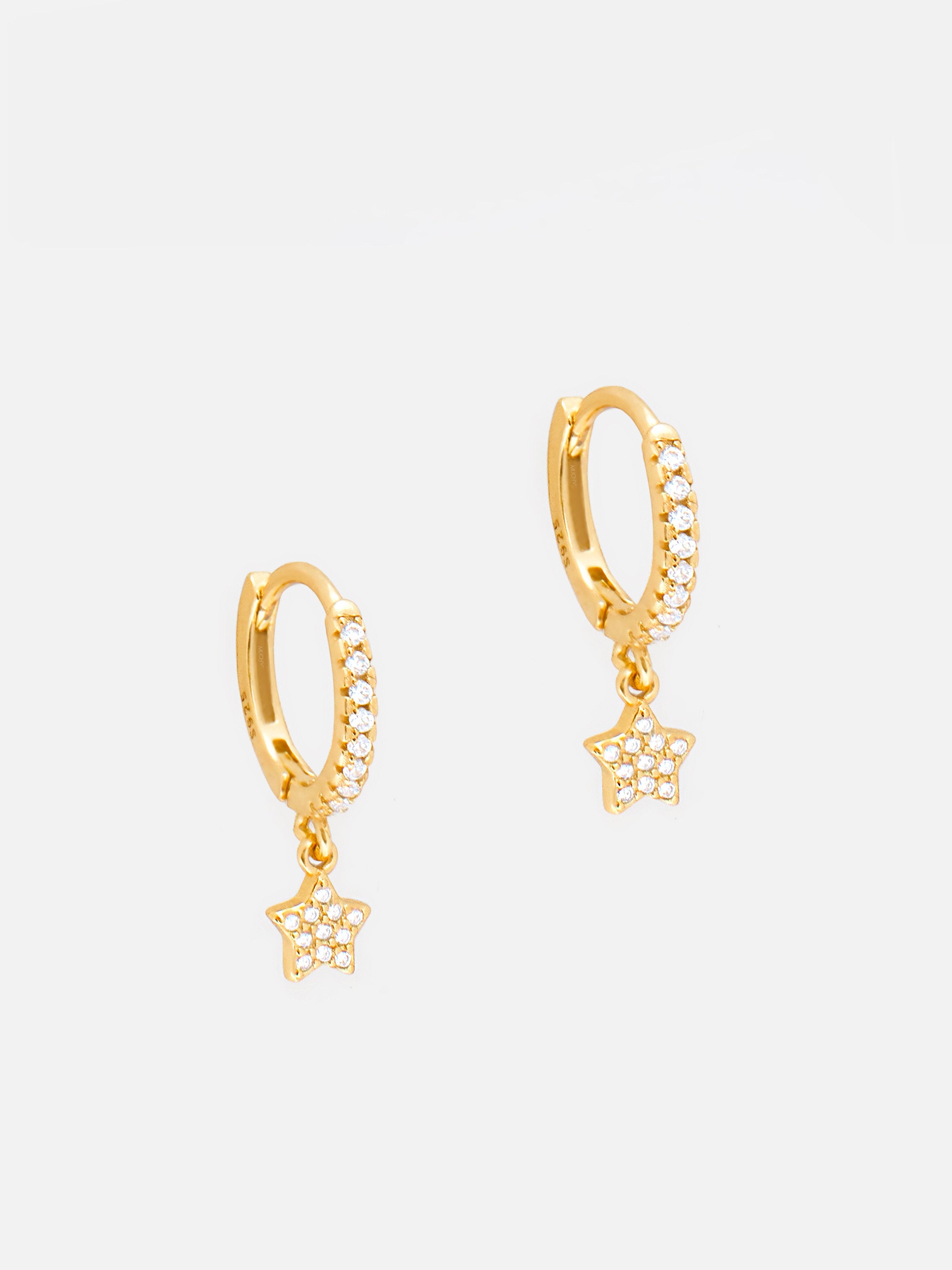 Hoop Earrings With Charms | MUCHV