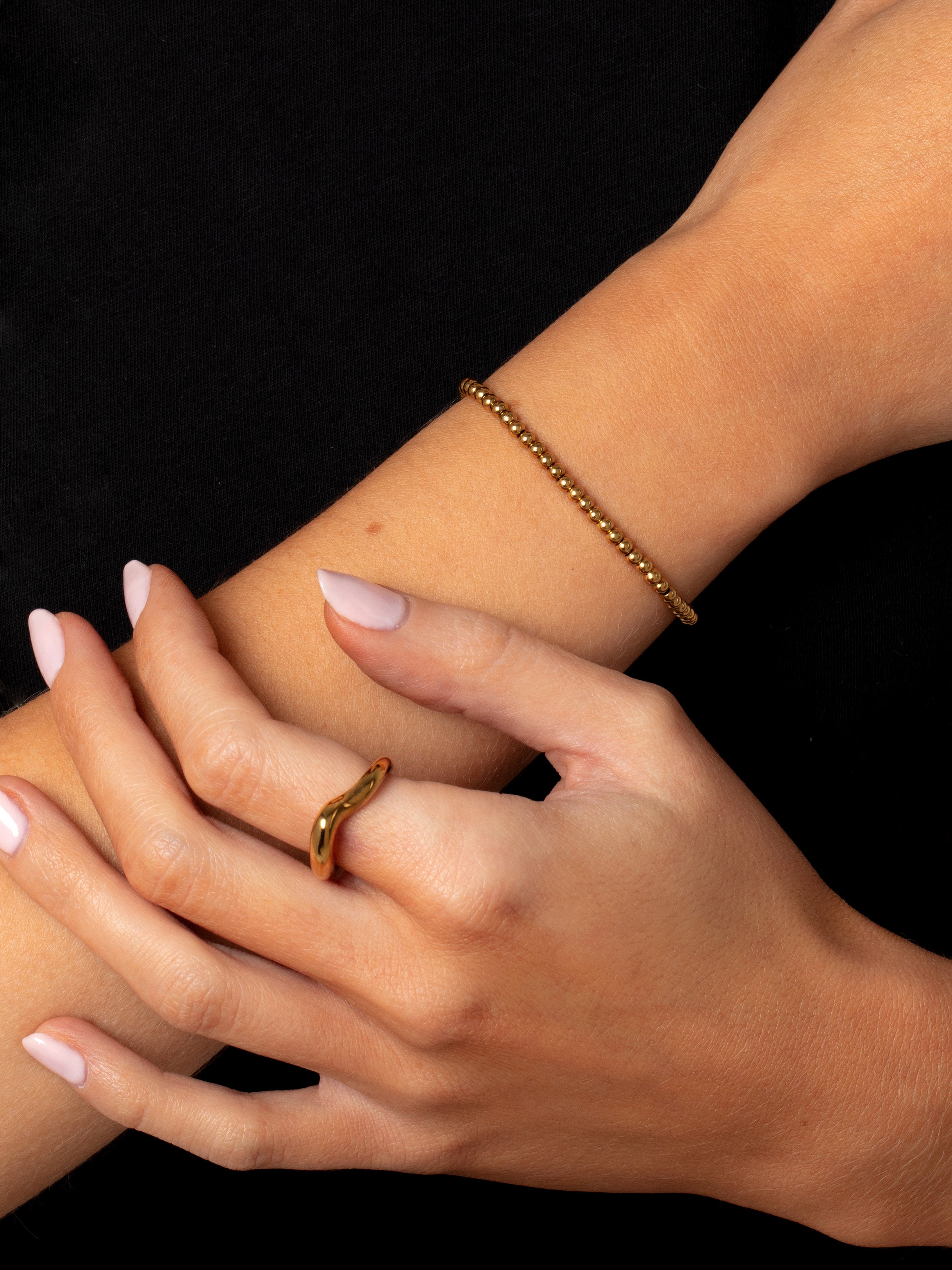 Open Wave Ring