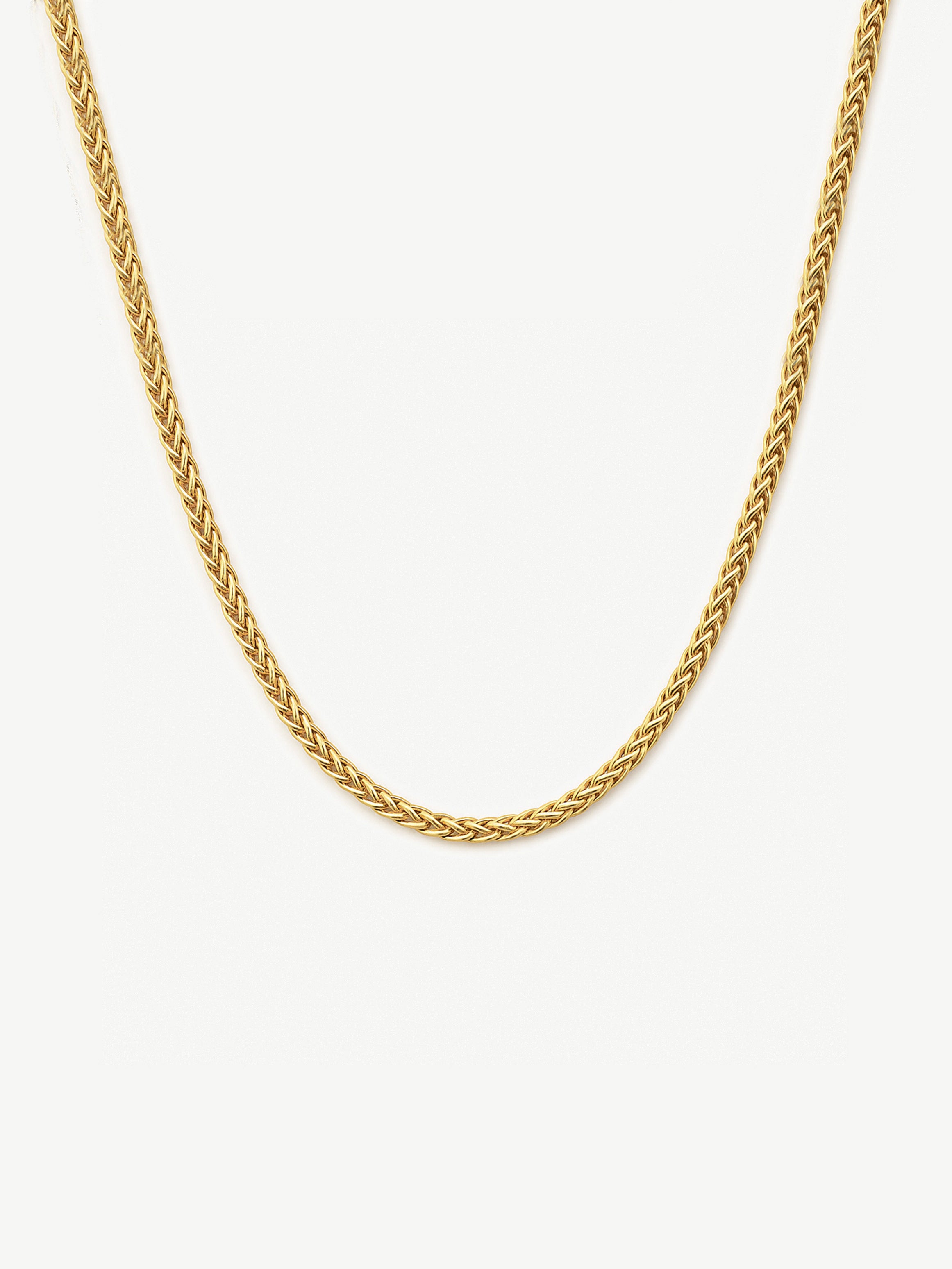 Men's Twisted Chain Necklace - 60cm