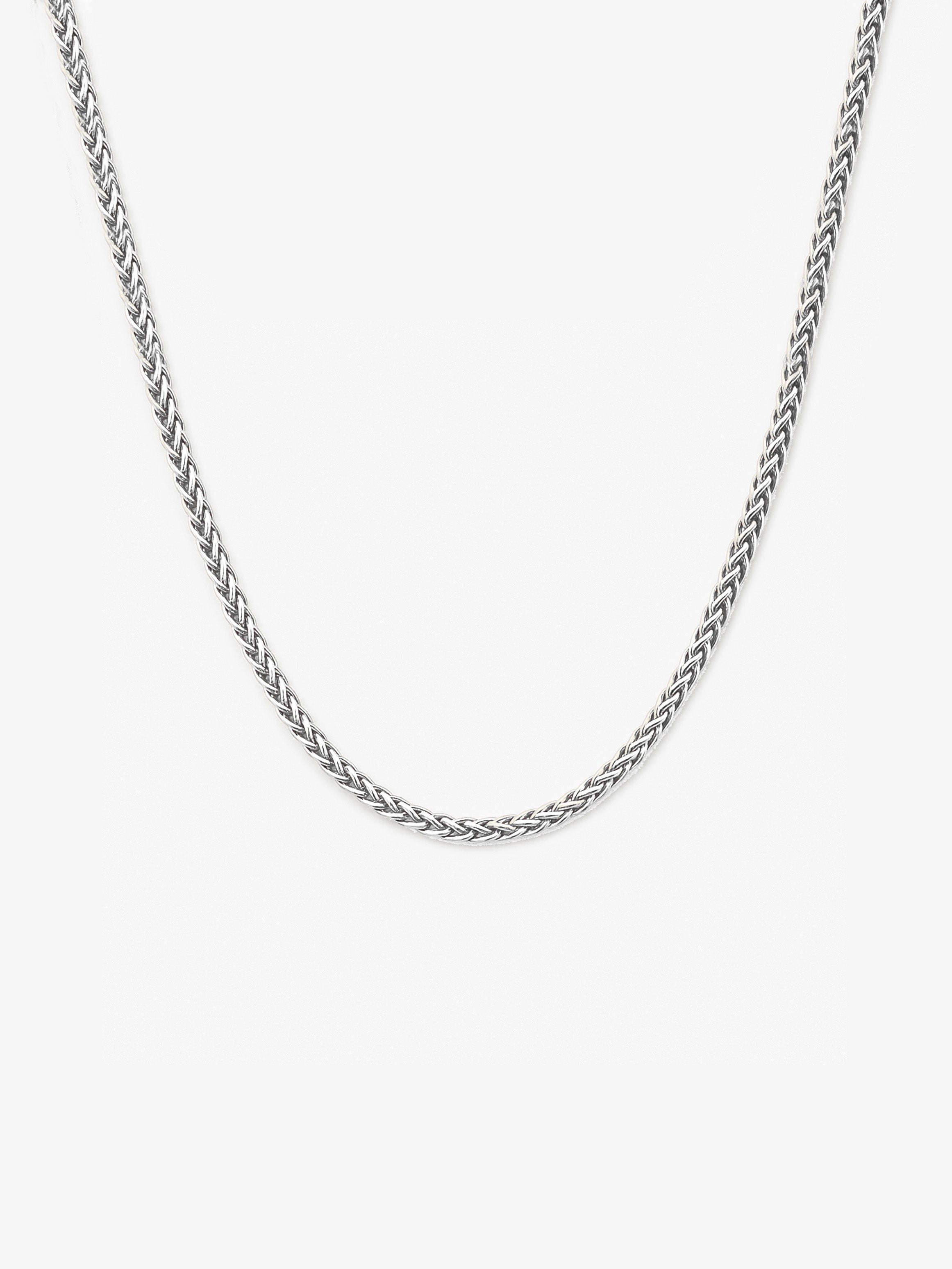 Men's Twisted Chain Necklace - 60cm
