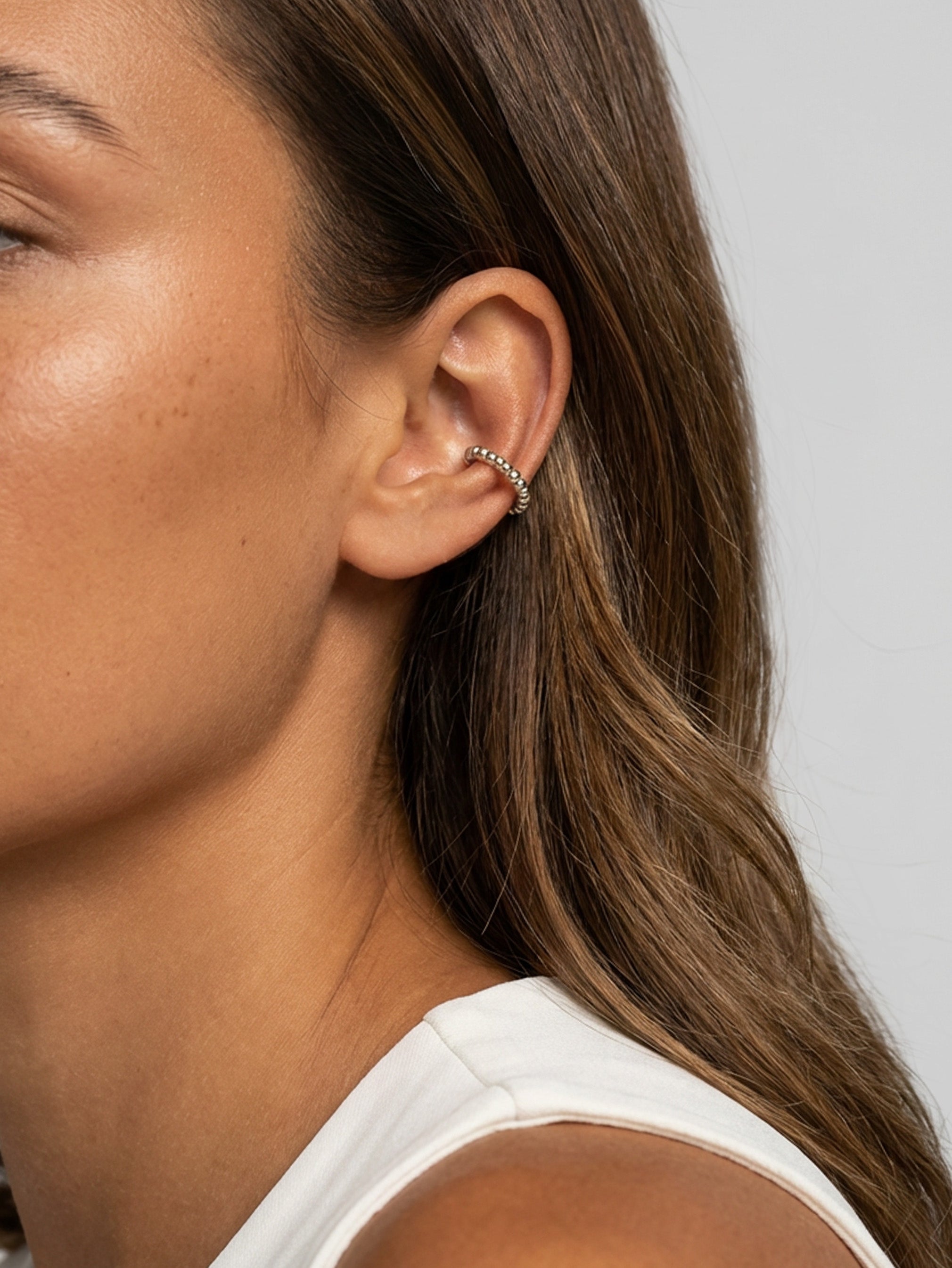 Bobble Conch Ear Cuffs