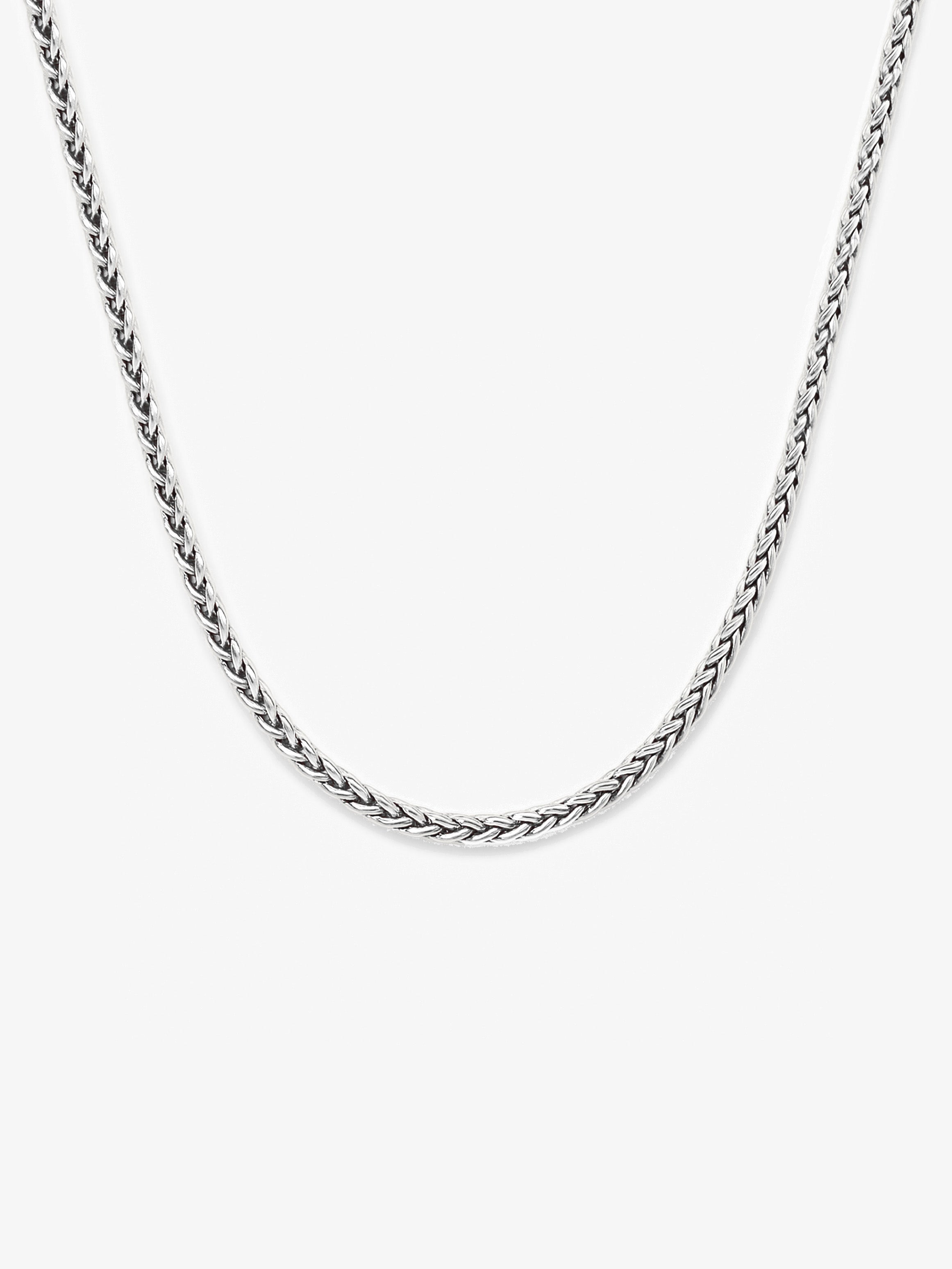 Men's Twisted Chain Necklace - 60cm