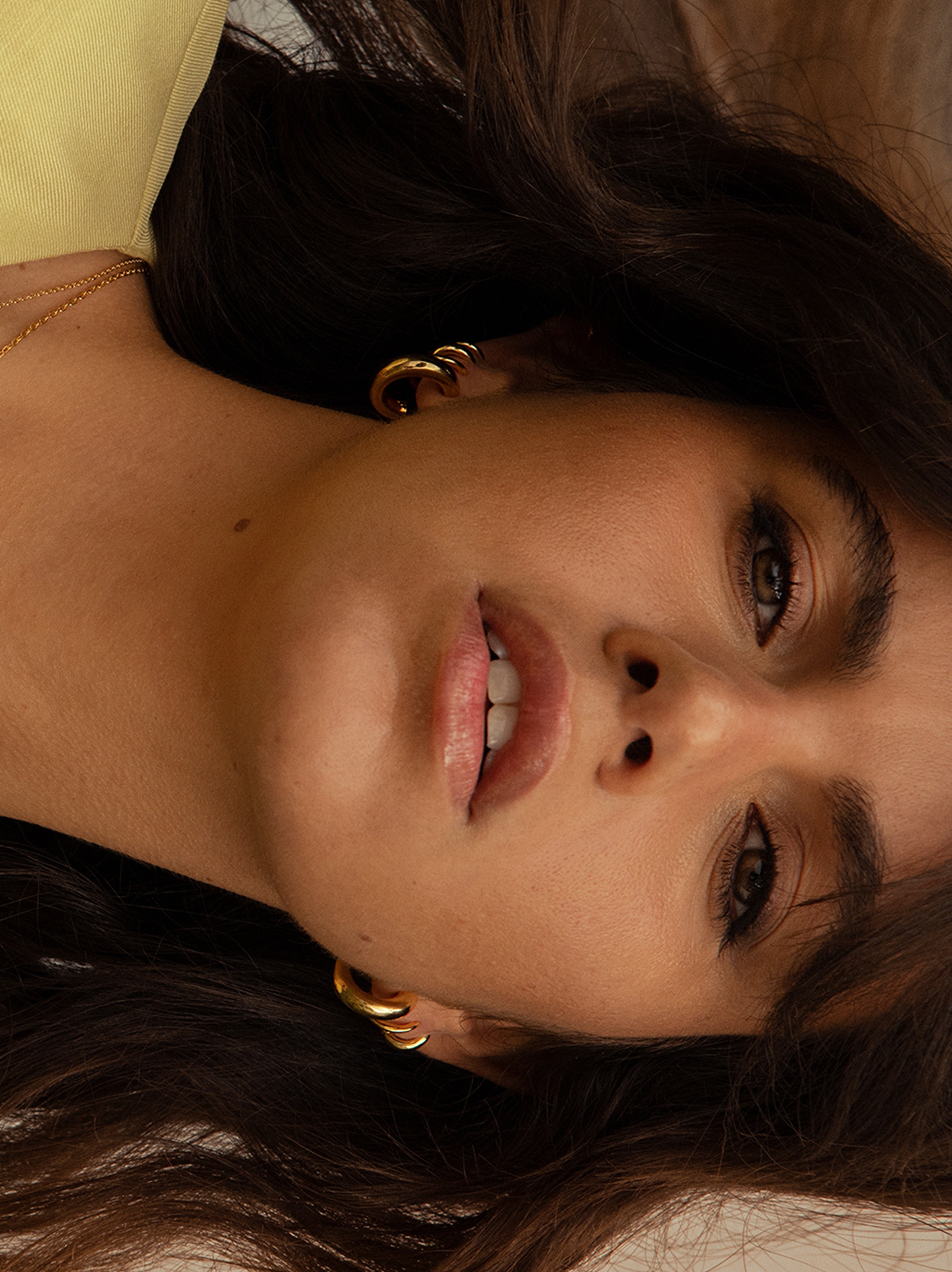 Chunky Small Hoop Earrings