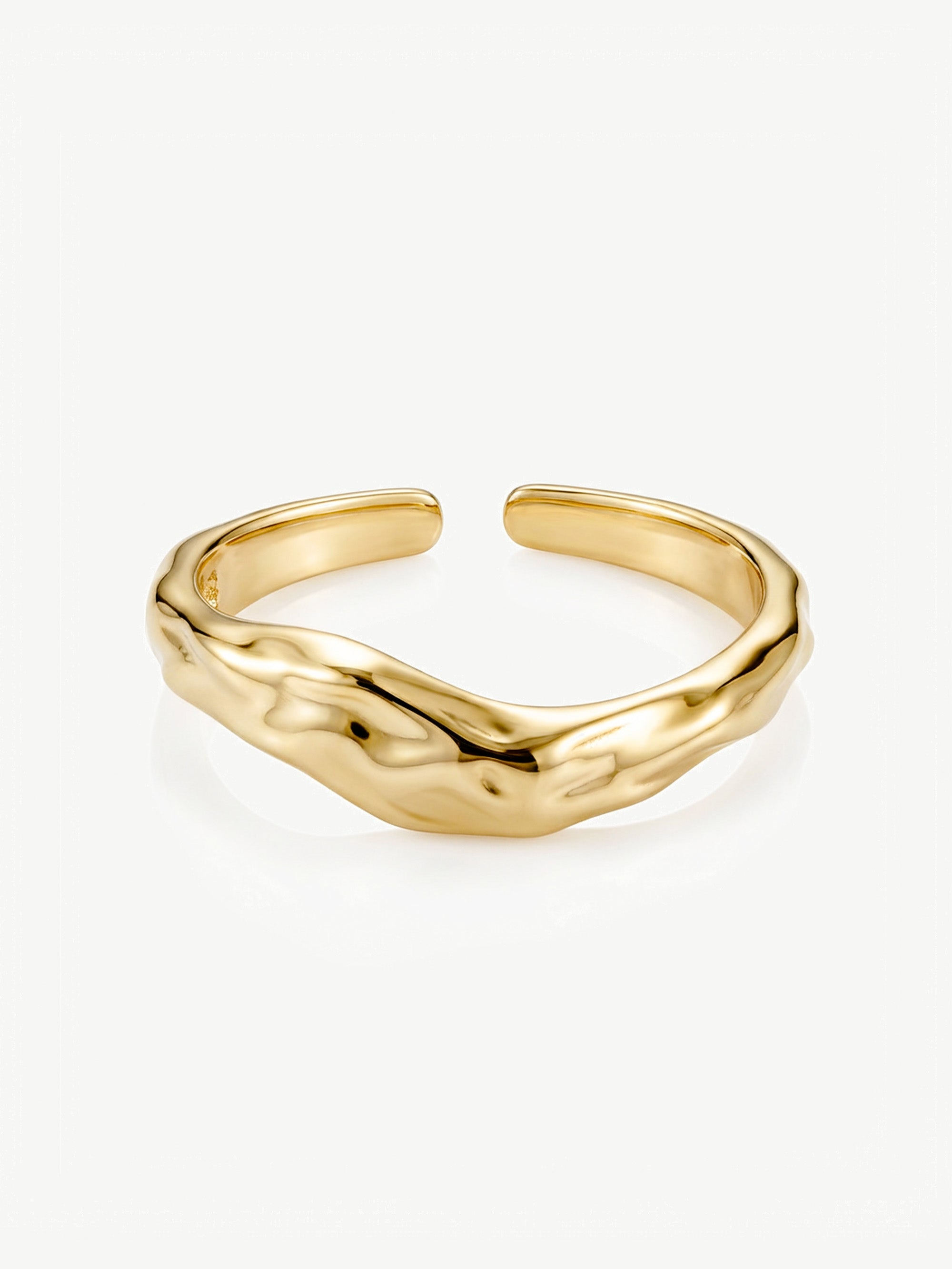 Textured Adjustable Ring