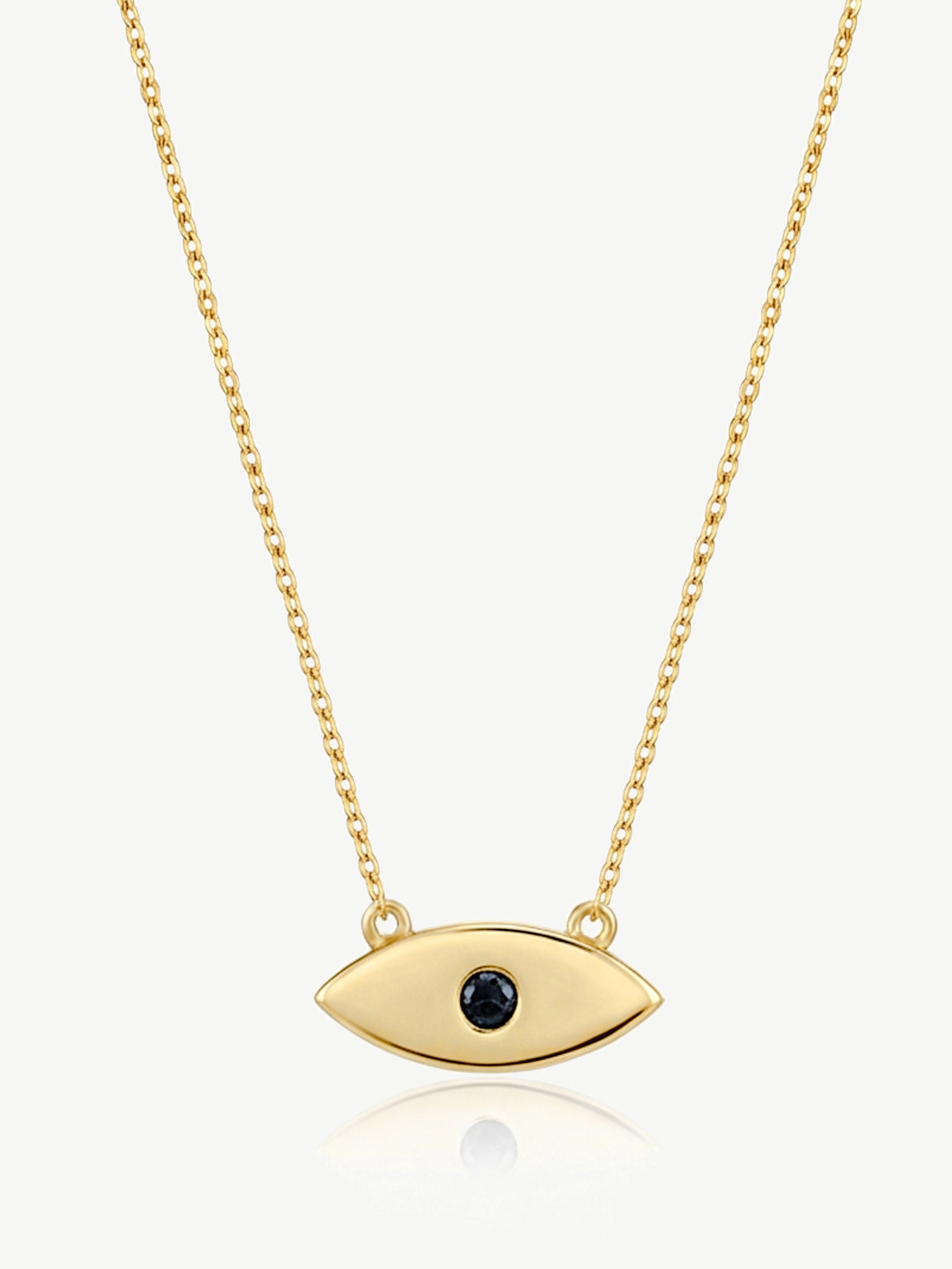 Dainty Evil Eye Pendant Necklace