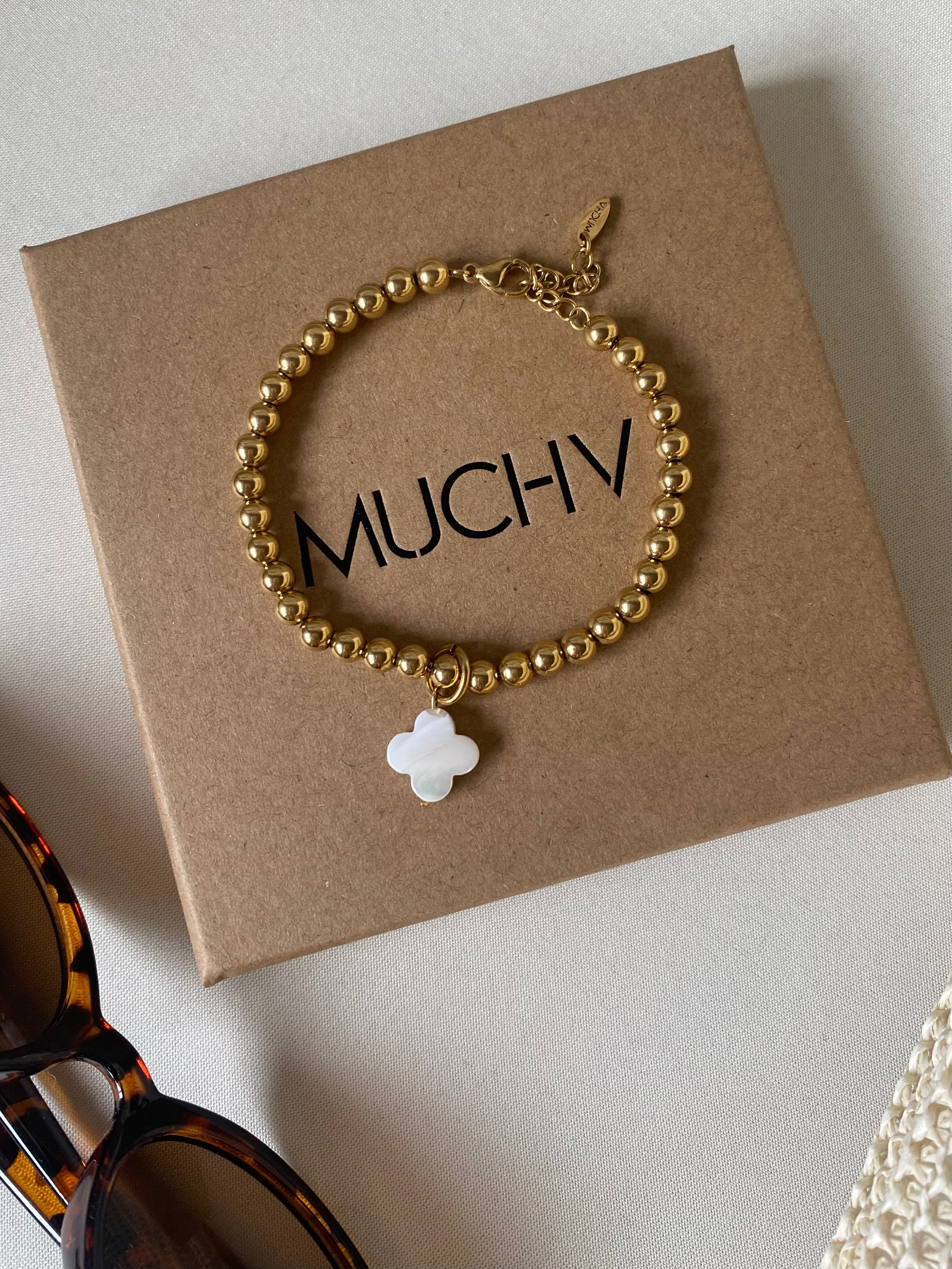 Charm Bracelet With Sphere Chain