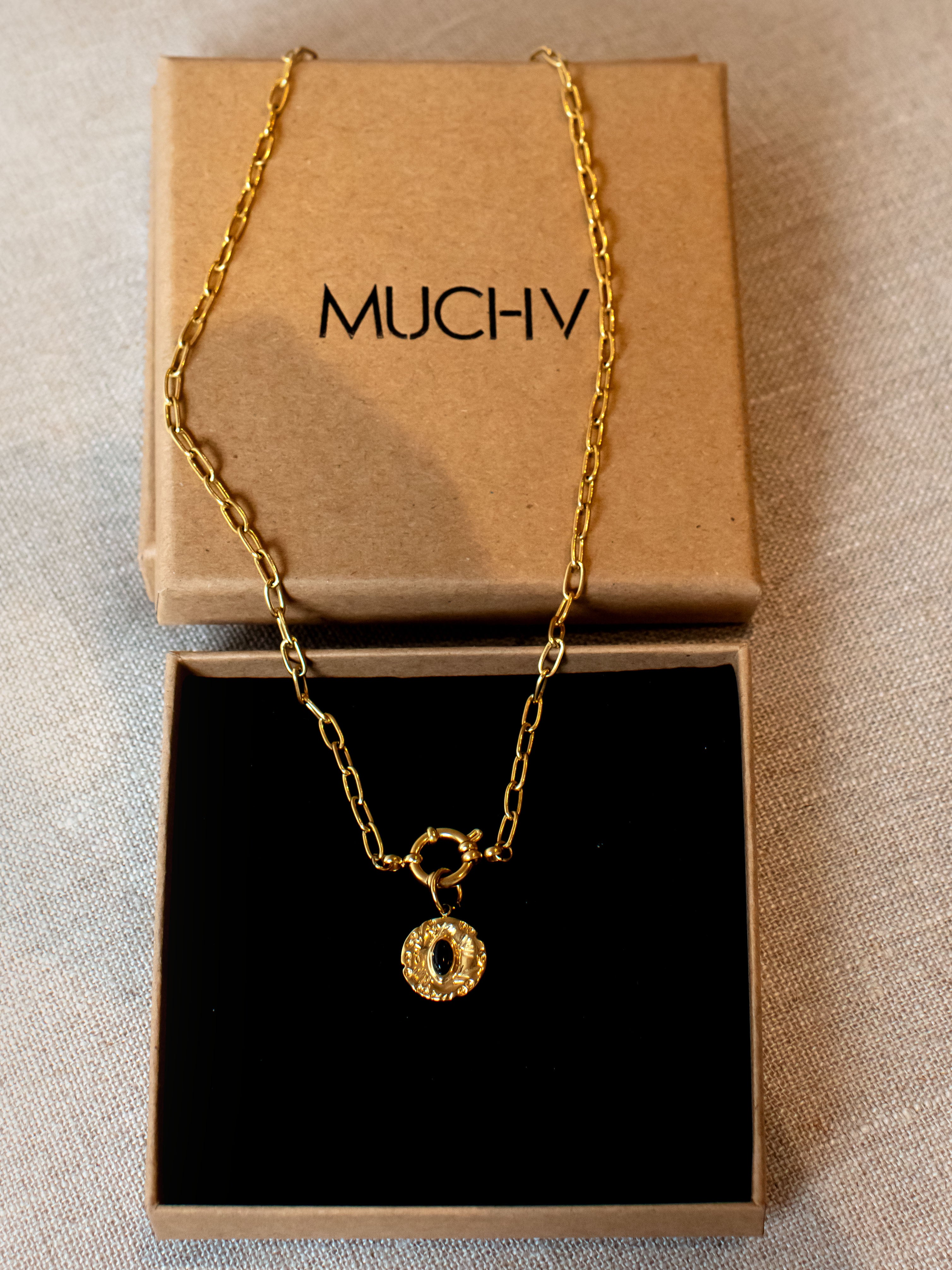 Link Chain Necklace For Charms (Q-Clasp)