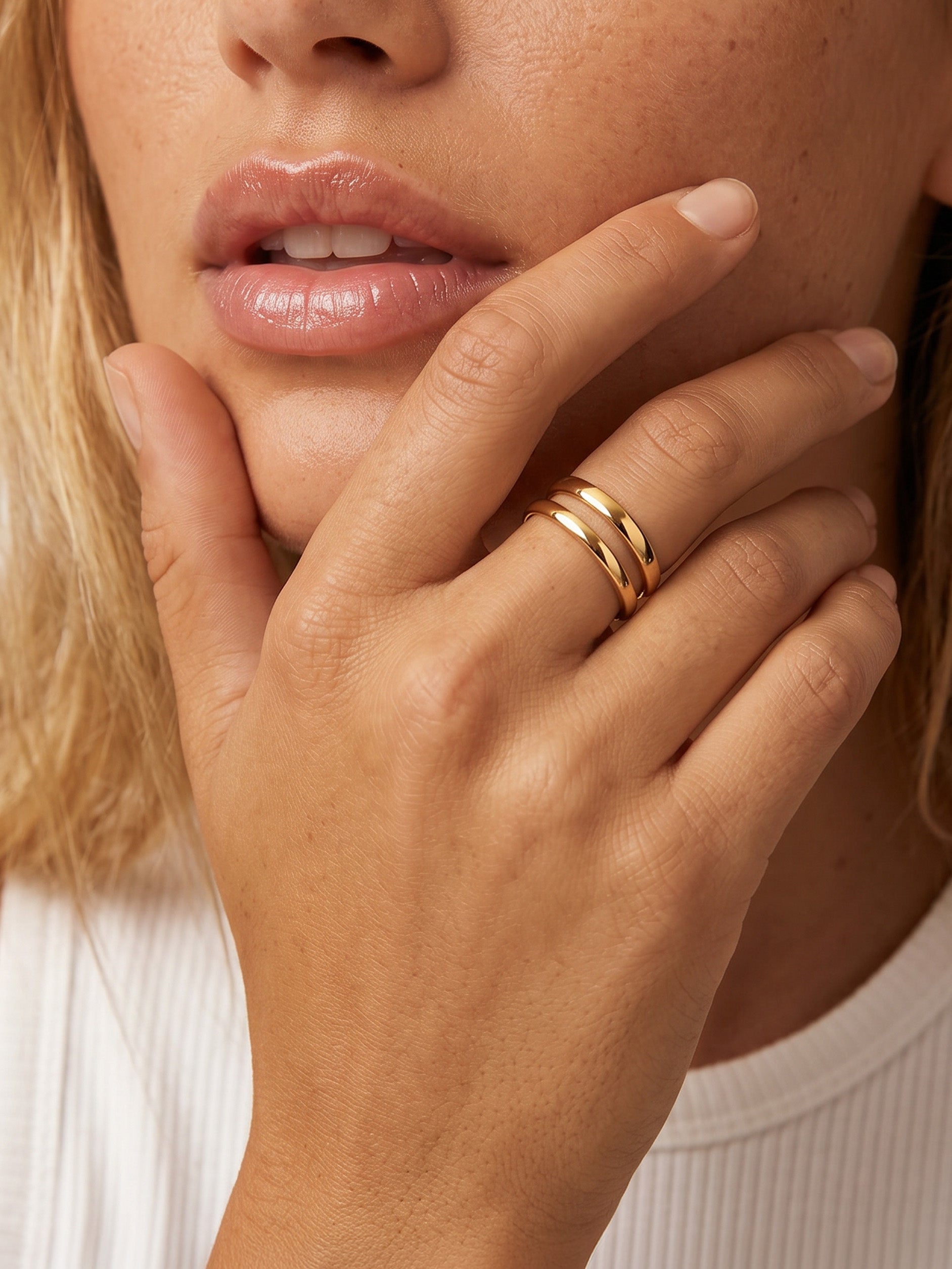 Double Band Ring - Adjustable