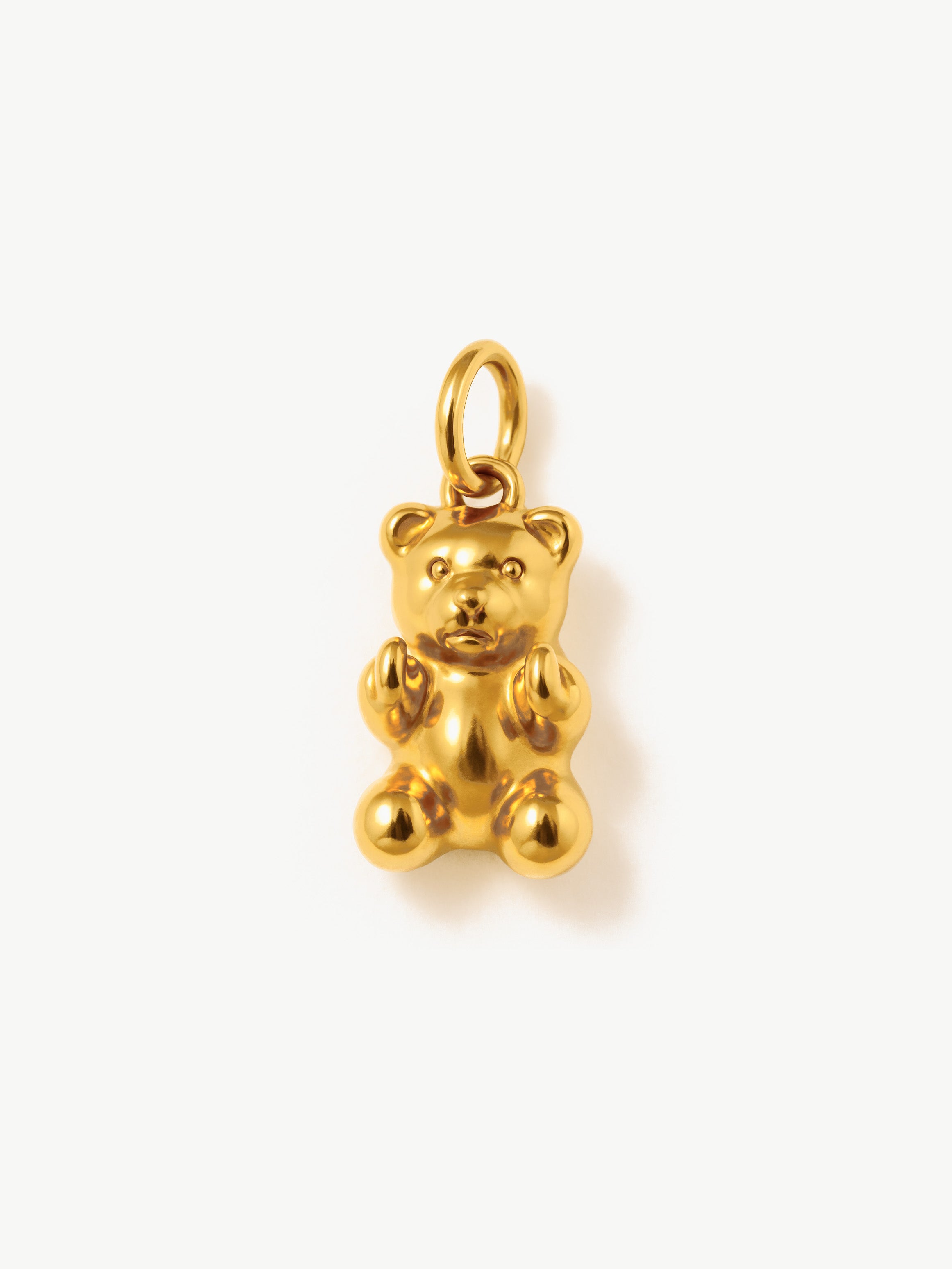Swear Bear Charm (With Middle Fingers) (Big)