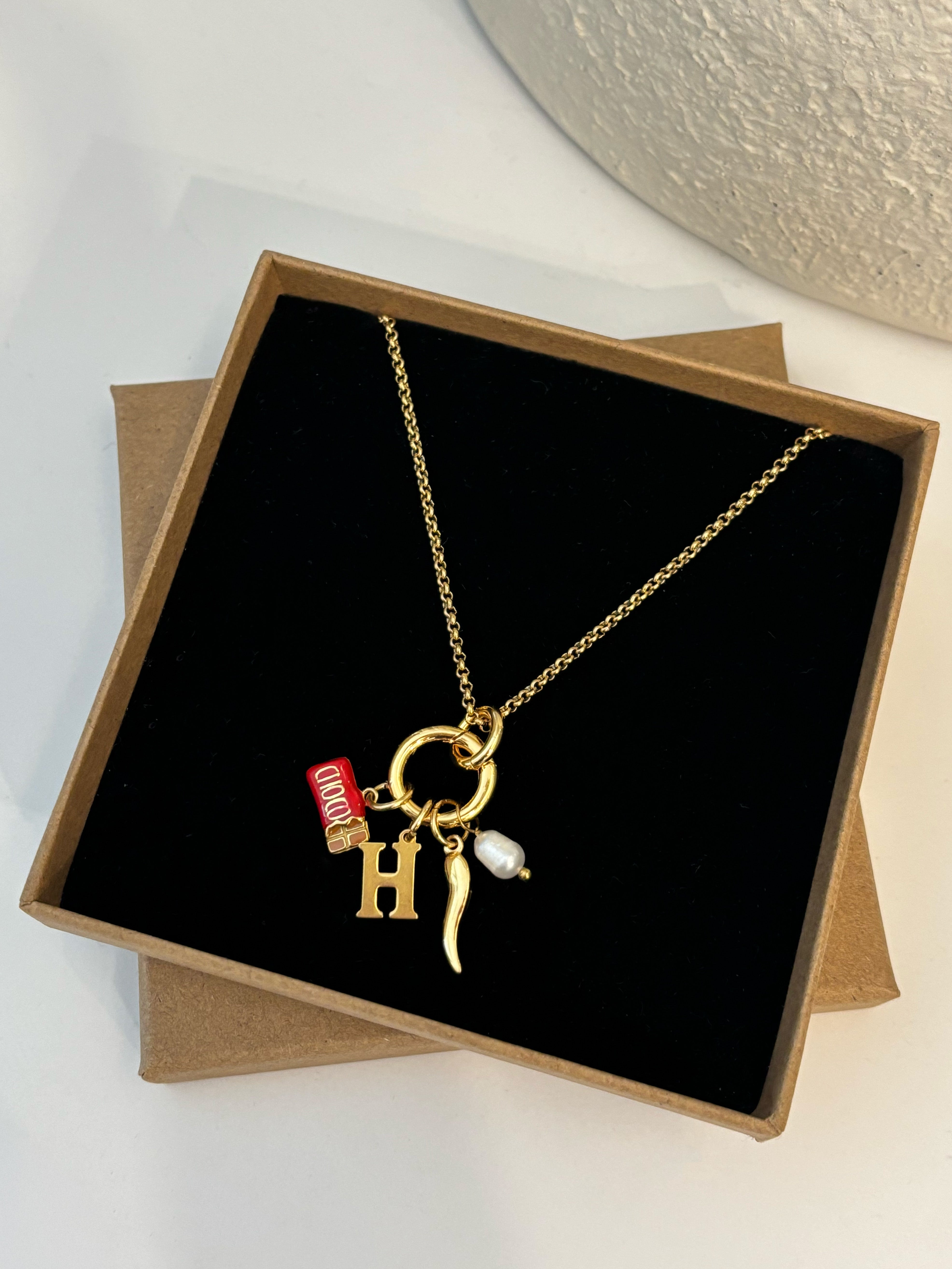 Rolo Chain For Charms (Medium O-Clasp Pendant)