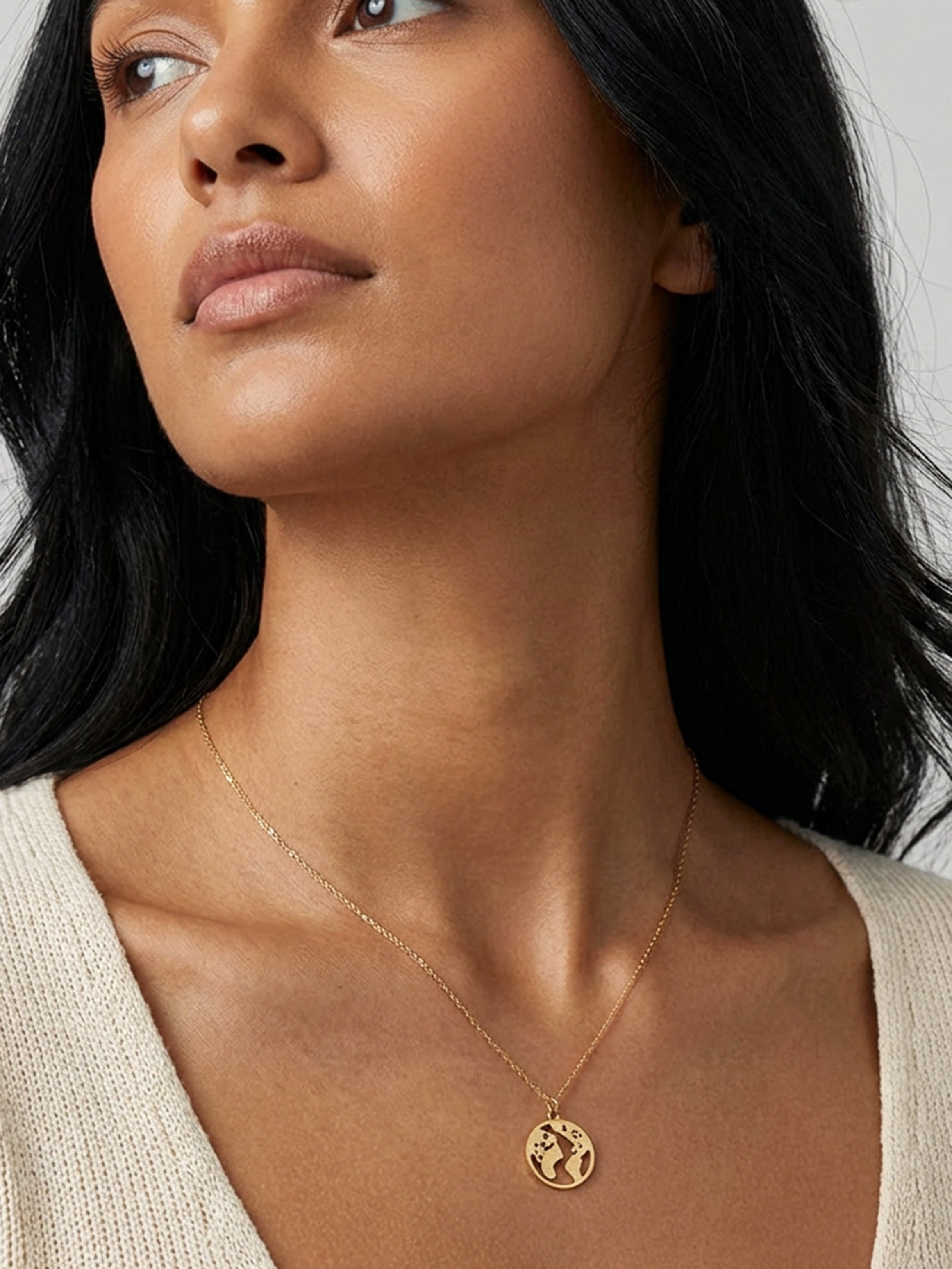 Globe Pendant Necklace