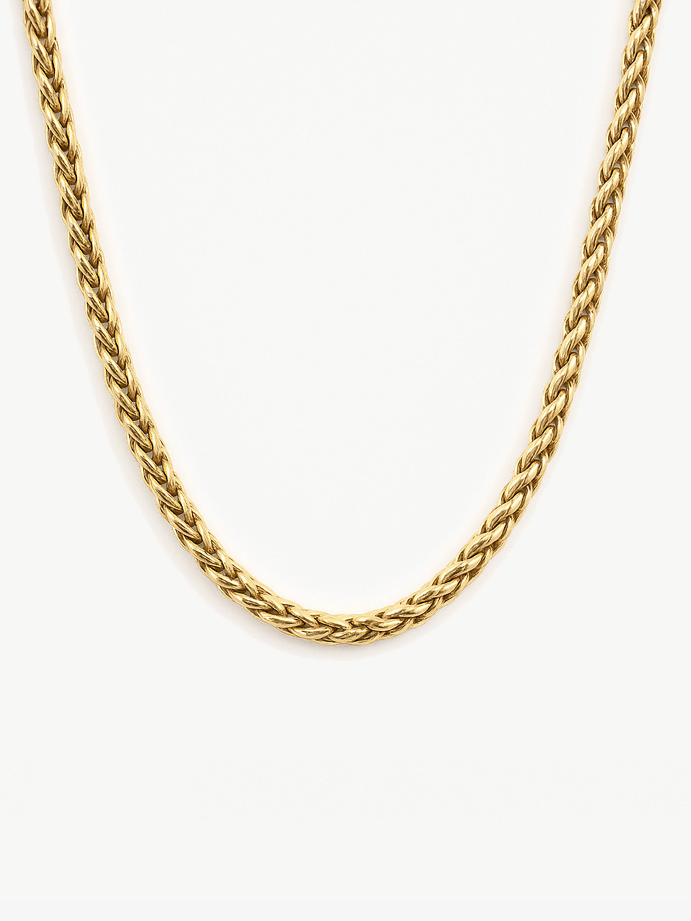 Men's Twisted Chain Necklace - 60cm