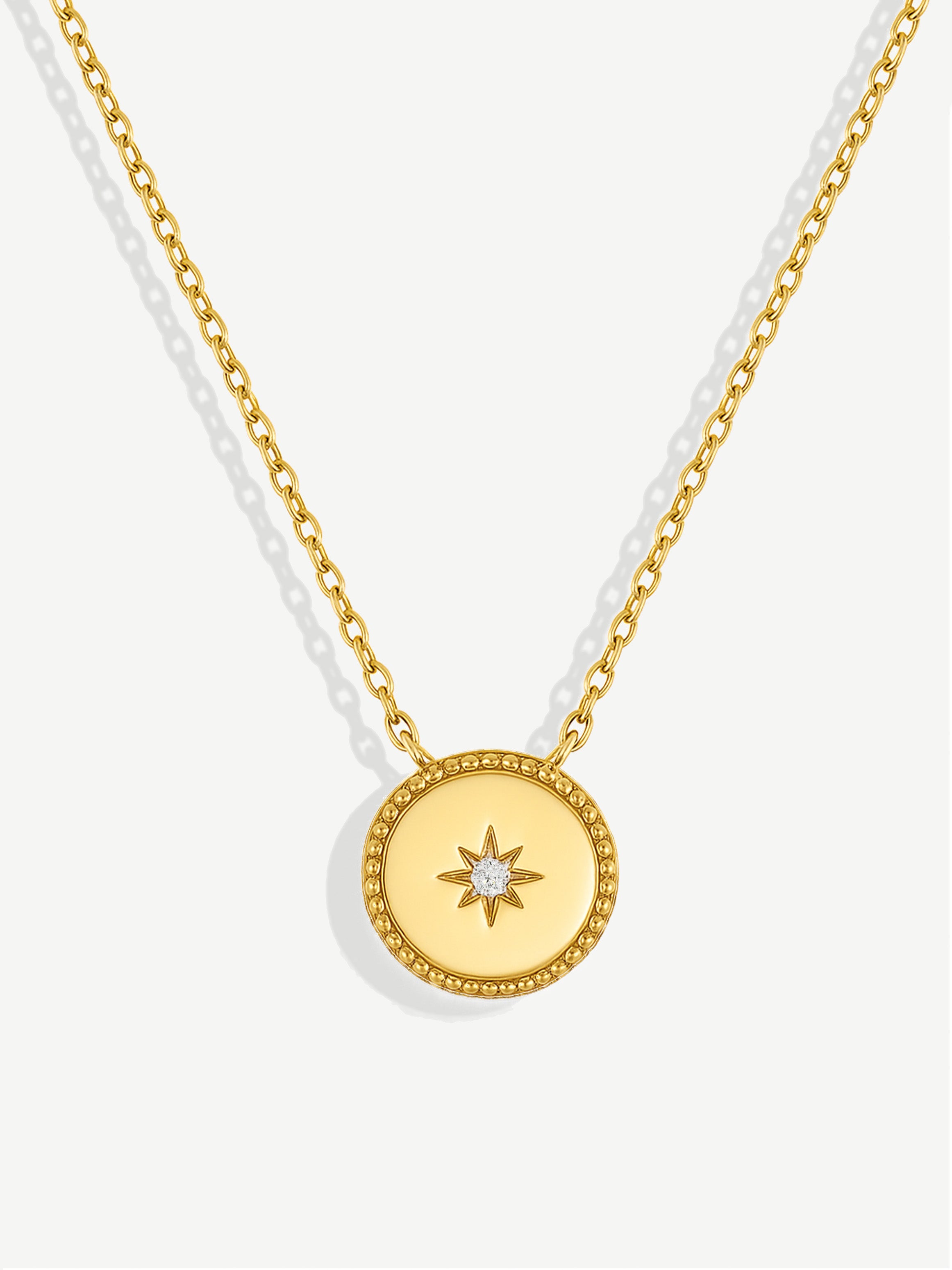 North Star Coin Necklace