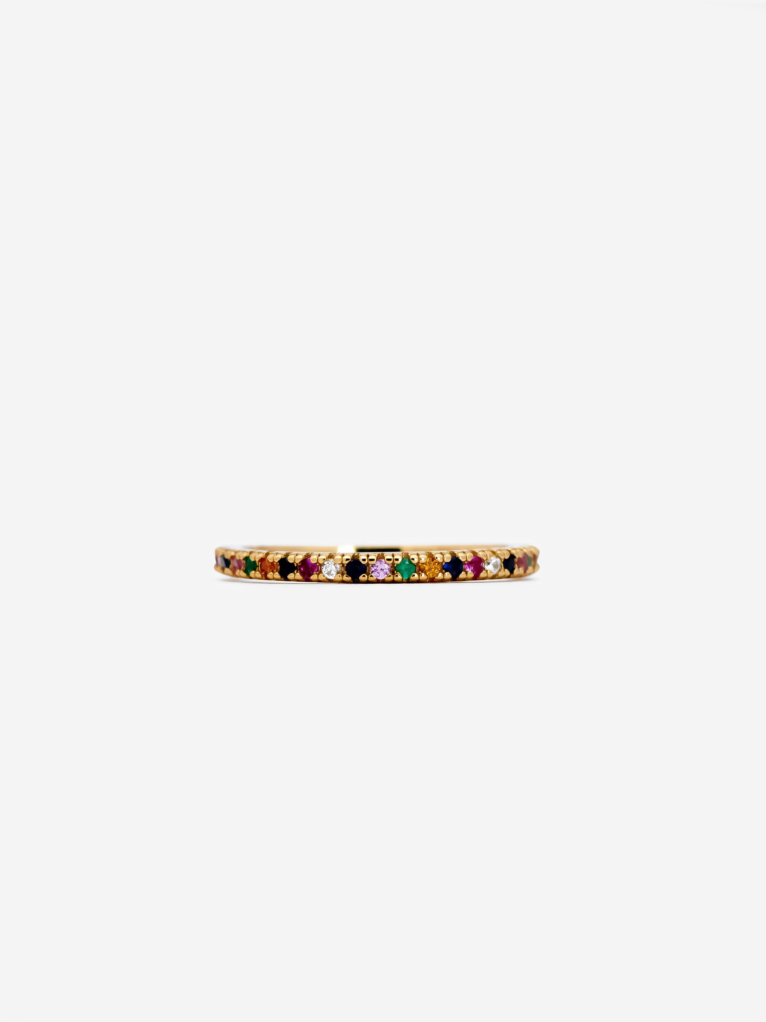 Stacking Rainbow Ring