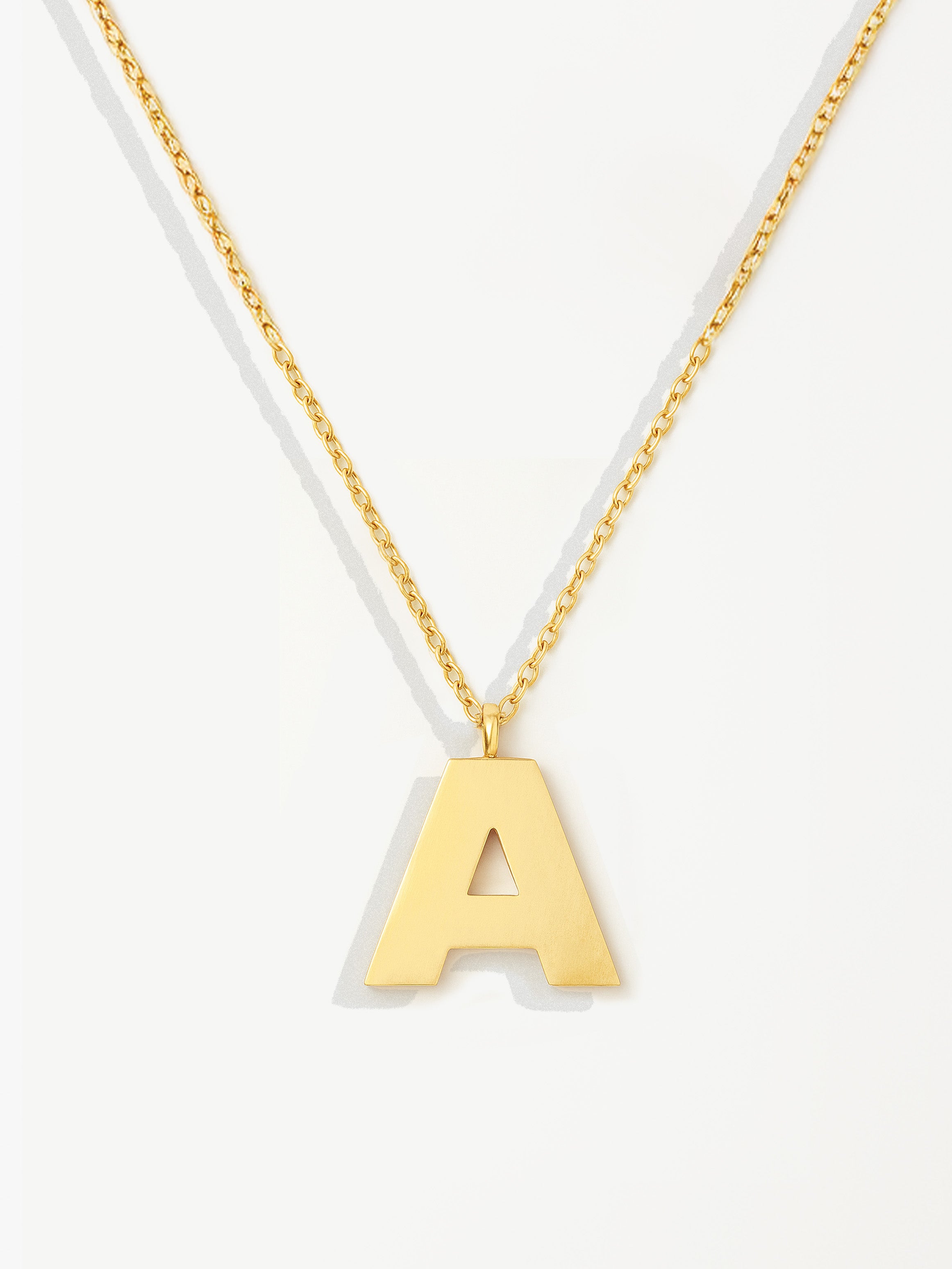 Initial Pendant Necklace