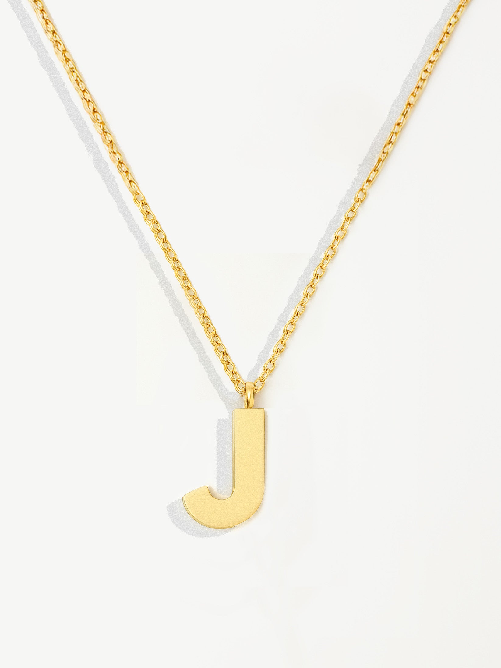 Initial Pendant Necklace