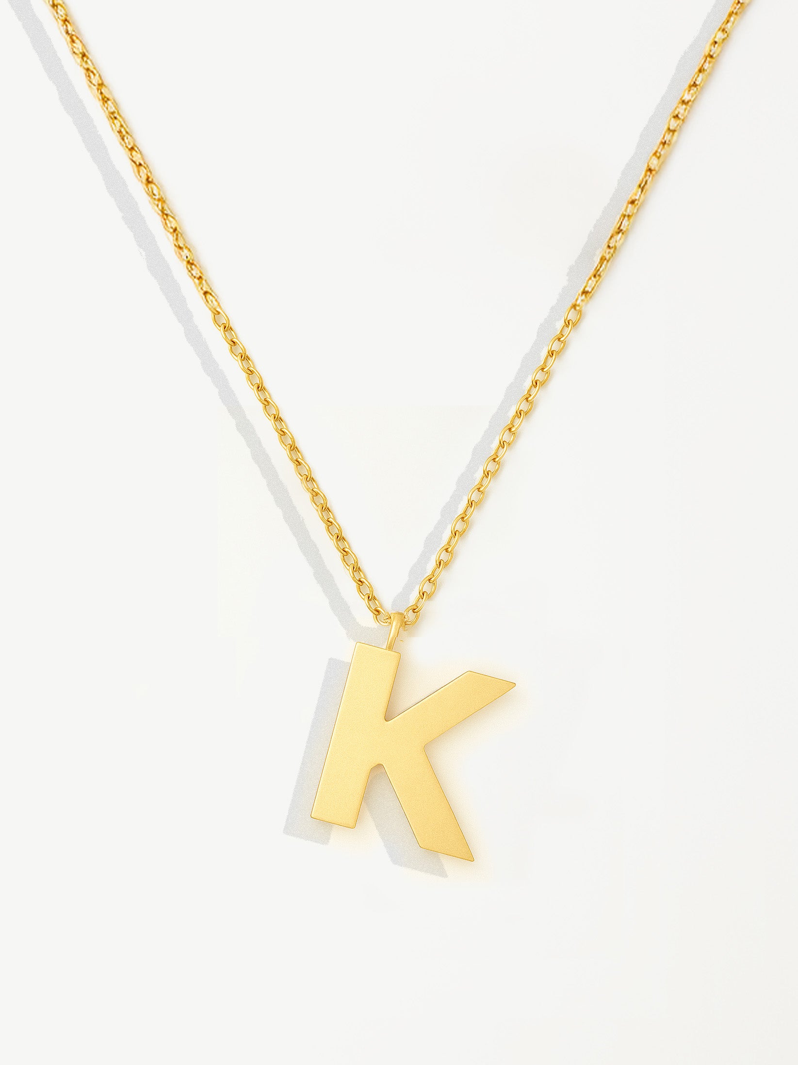 Initial Pendant Necklace