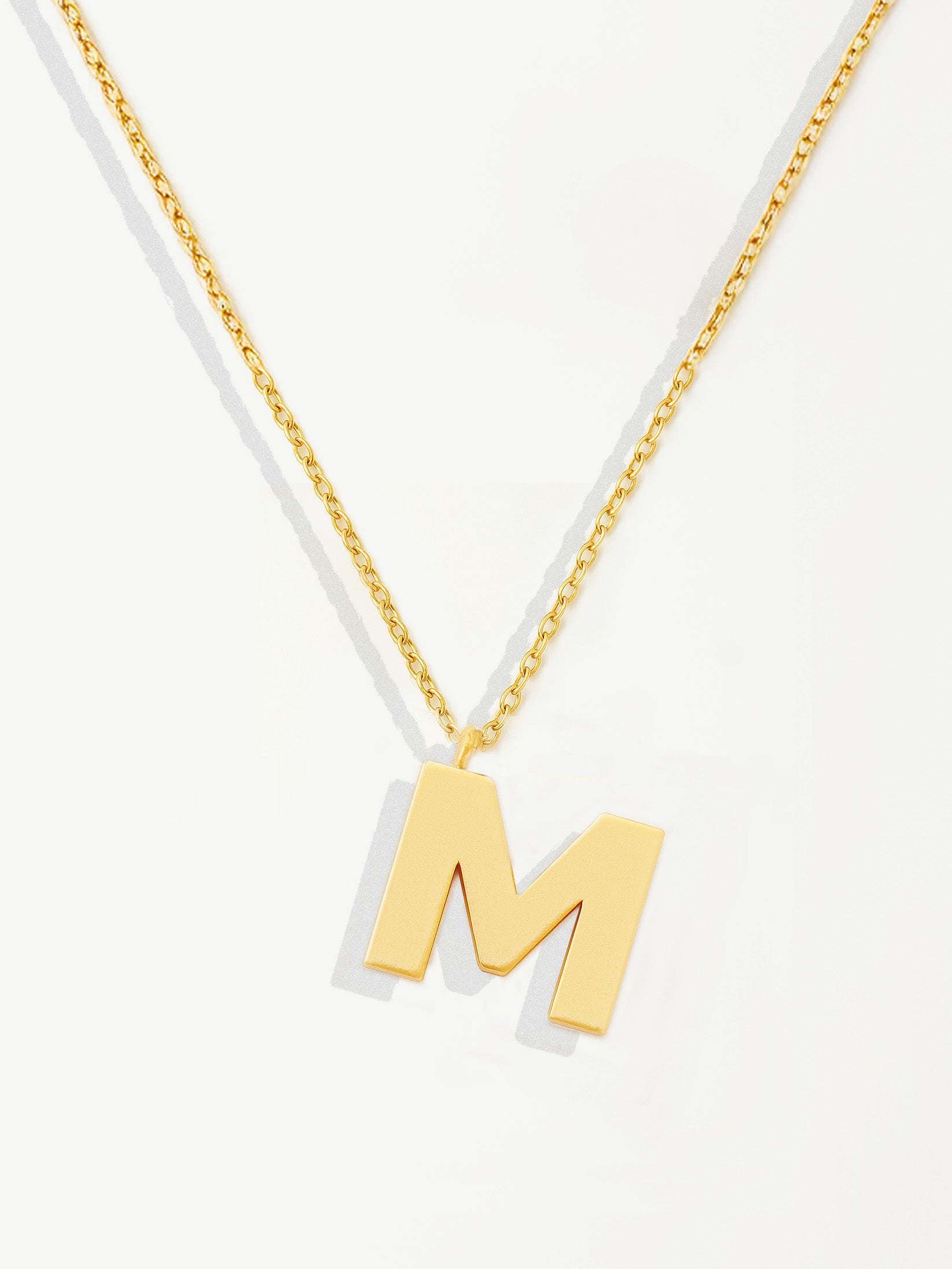 Initial Pendant Necklace