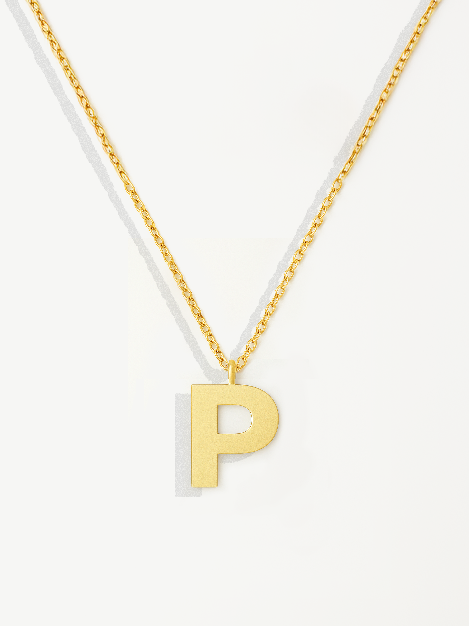 Initial Pendant Necklace