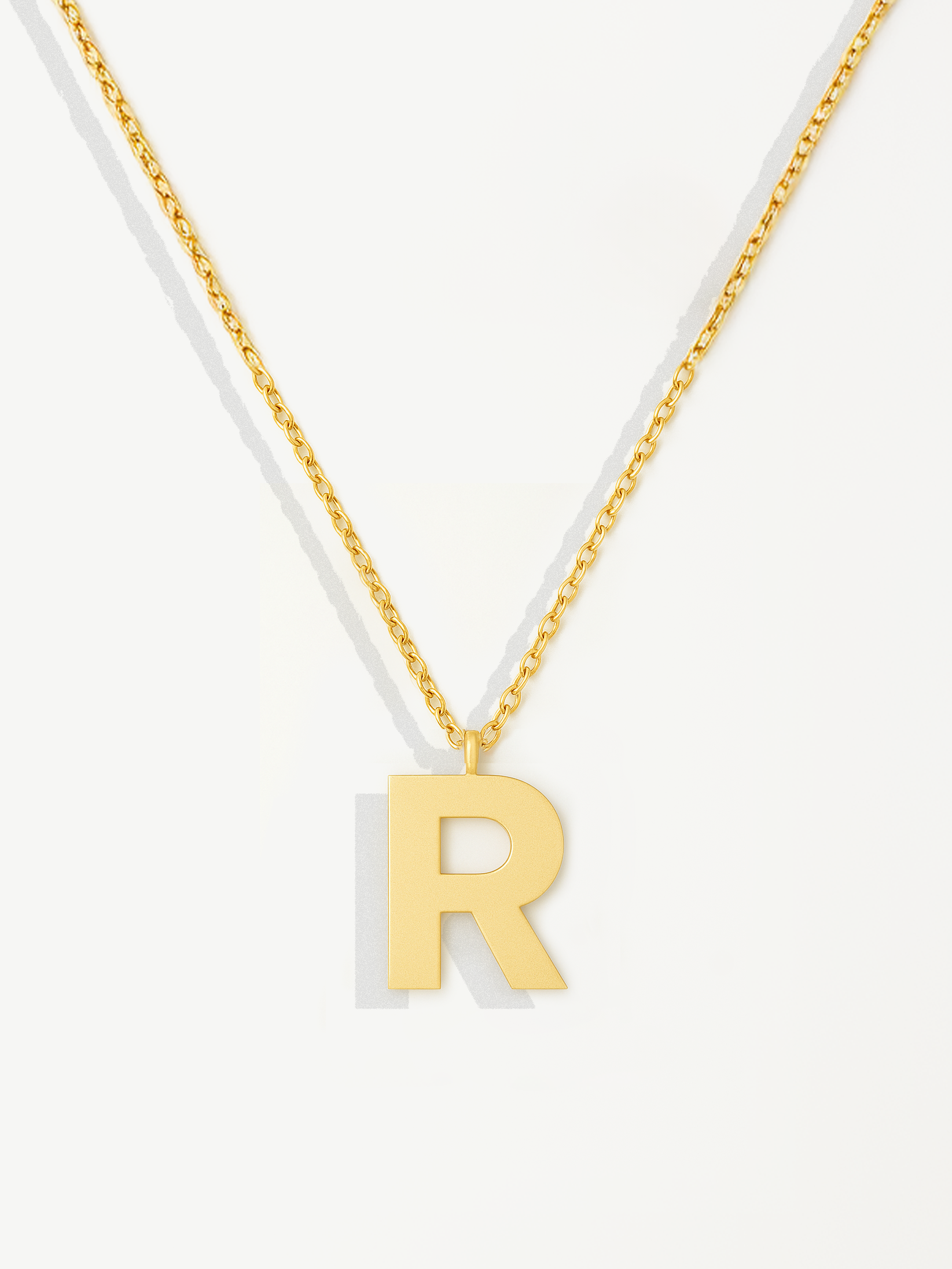 Initial Pendant Necklace