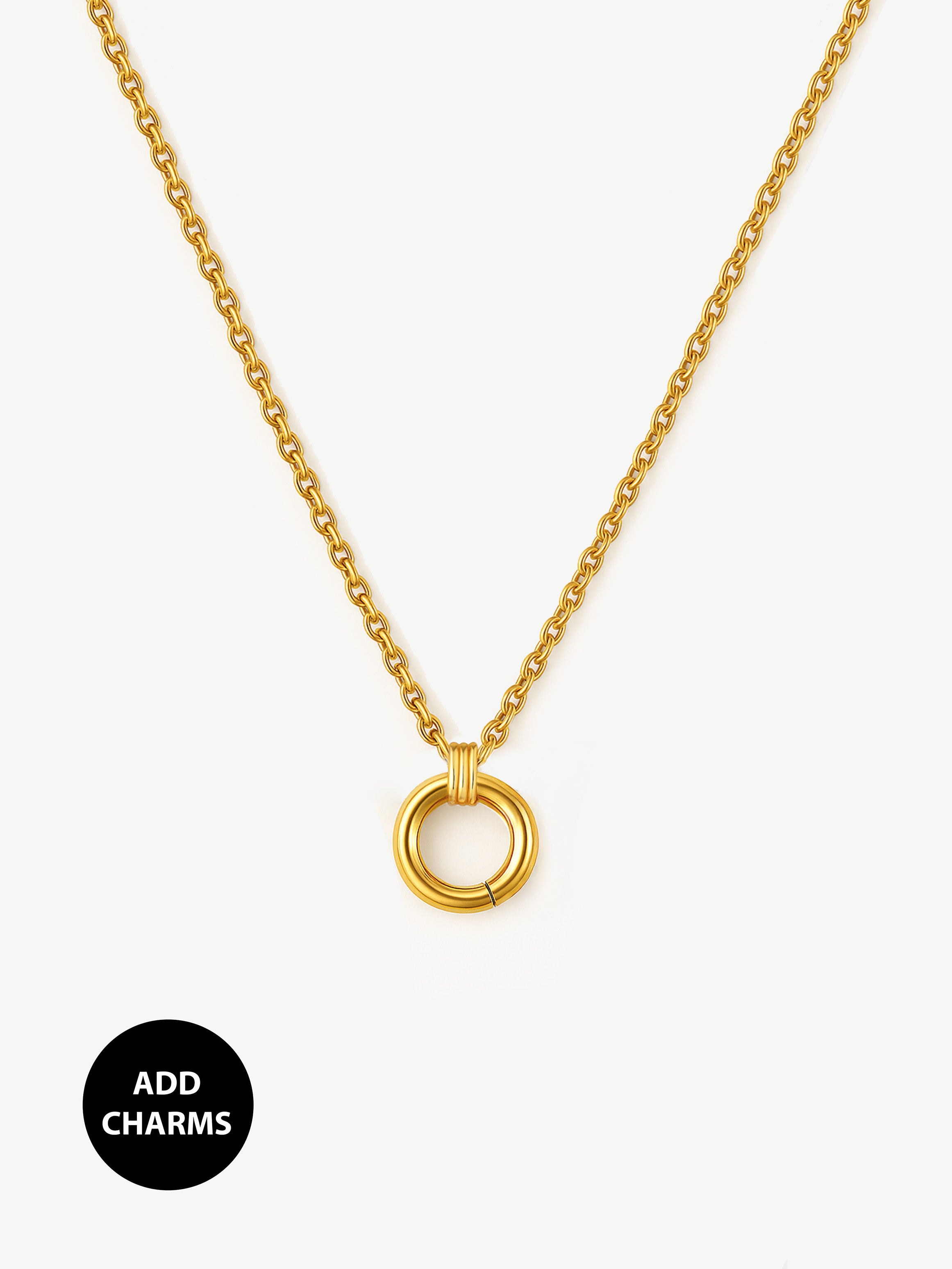 Rolo Chain For Charms (Small O-Clasp Pendant)