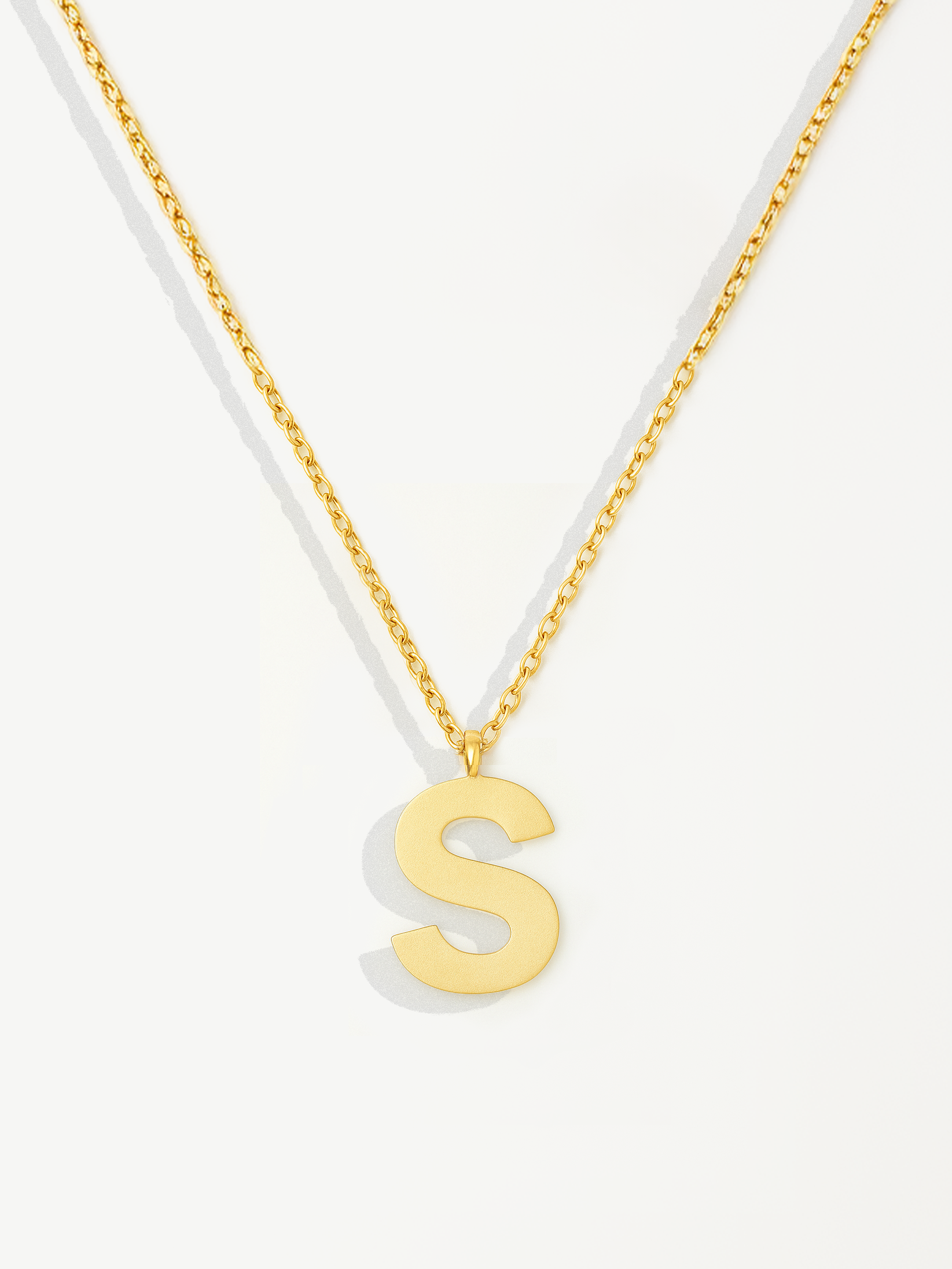 Initial Pendant Necklace