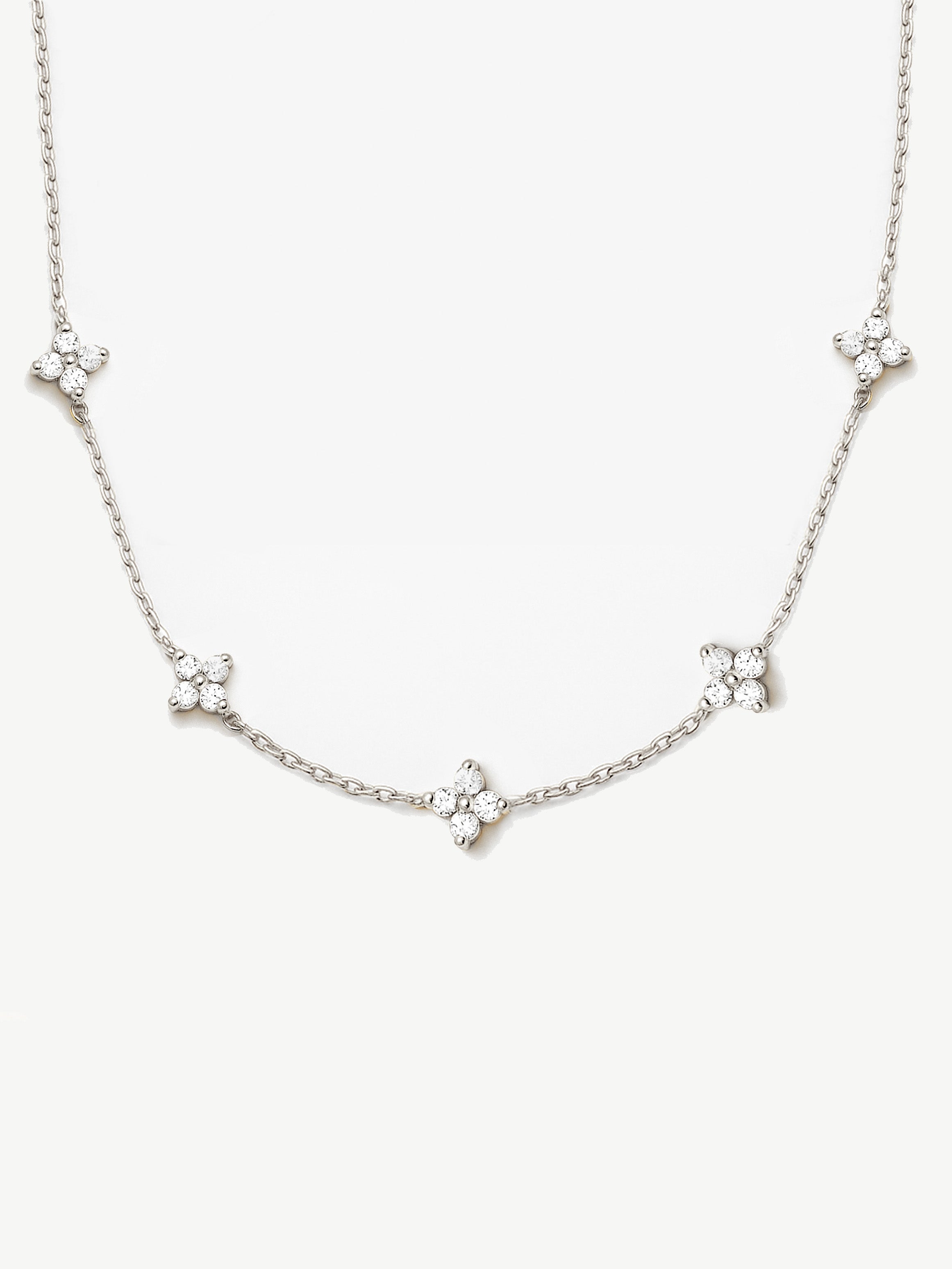 Dainty Hydrangea Necklace