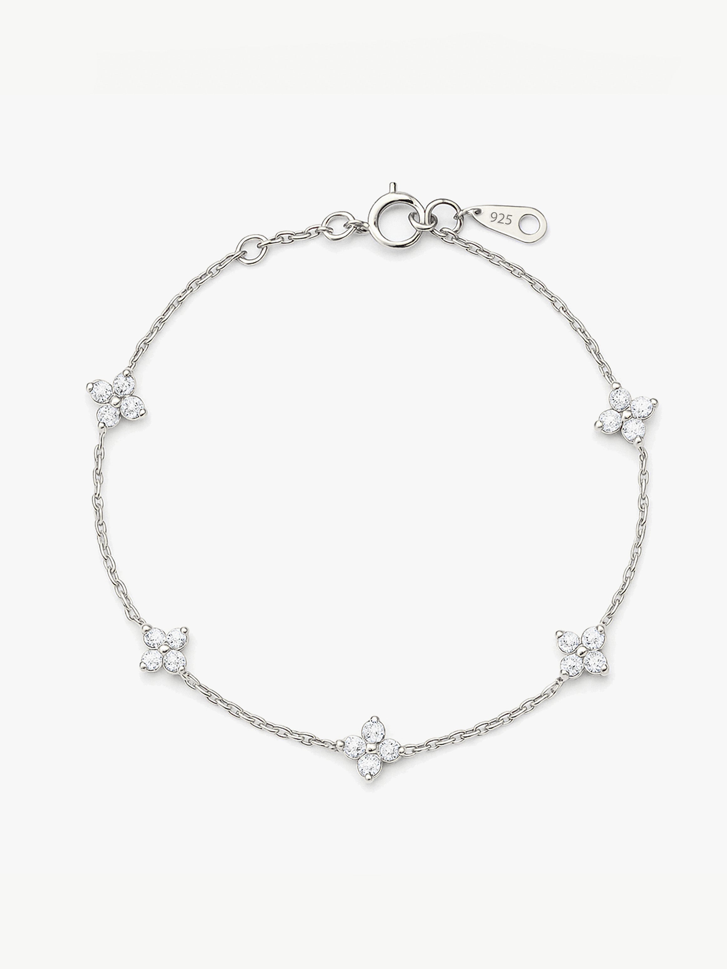 Dainty Hydrangea Bracelet