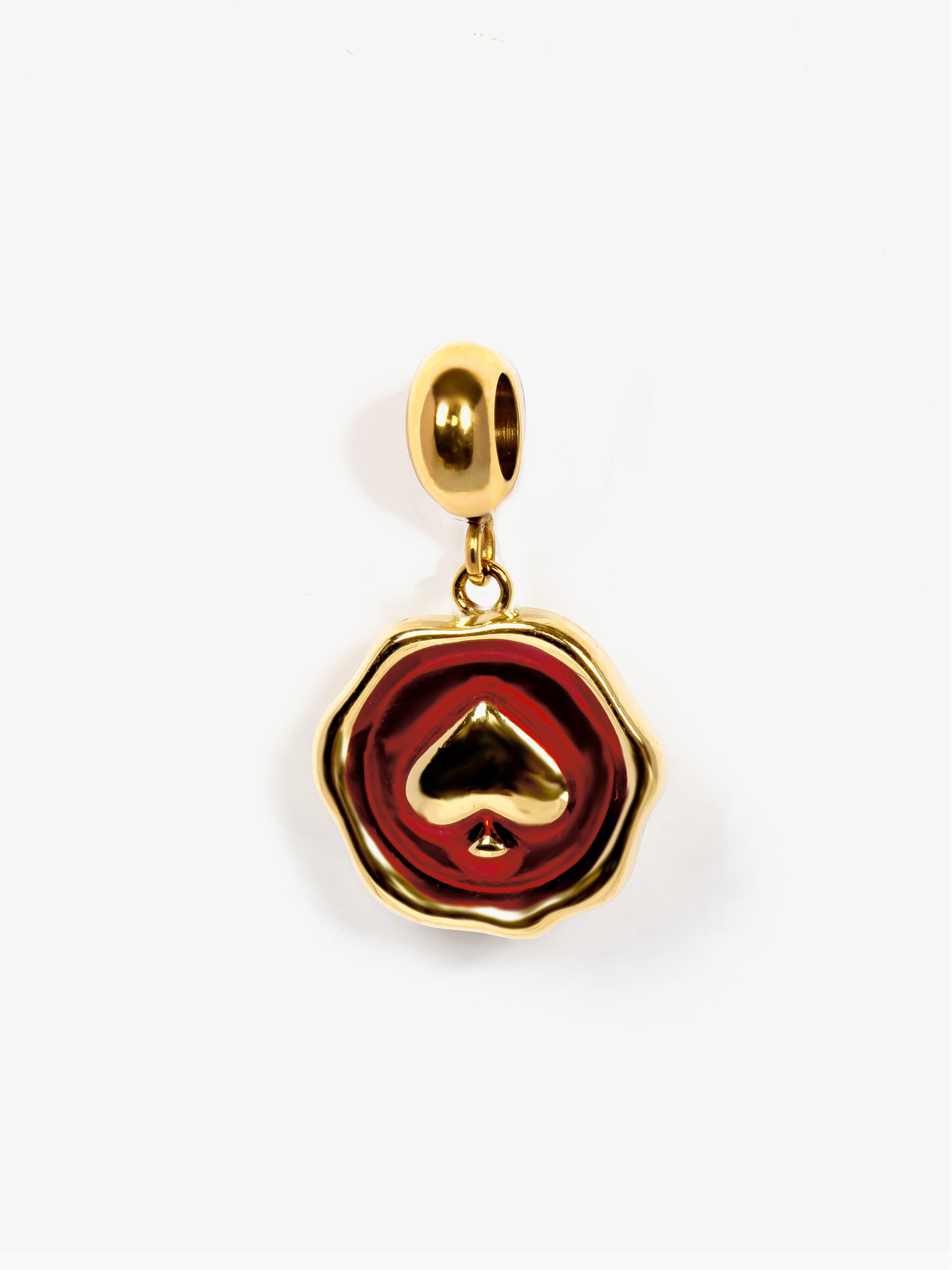 Red Spade Charm (Small)