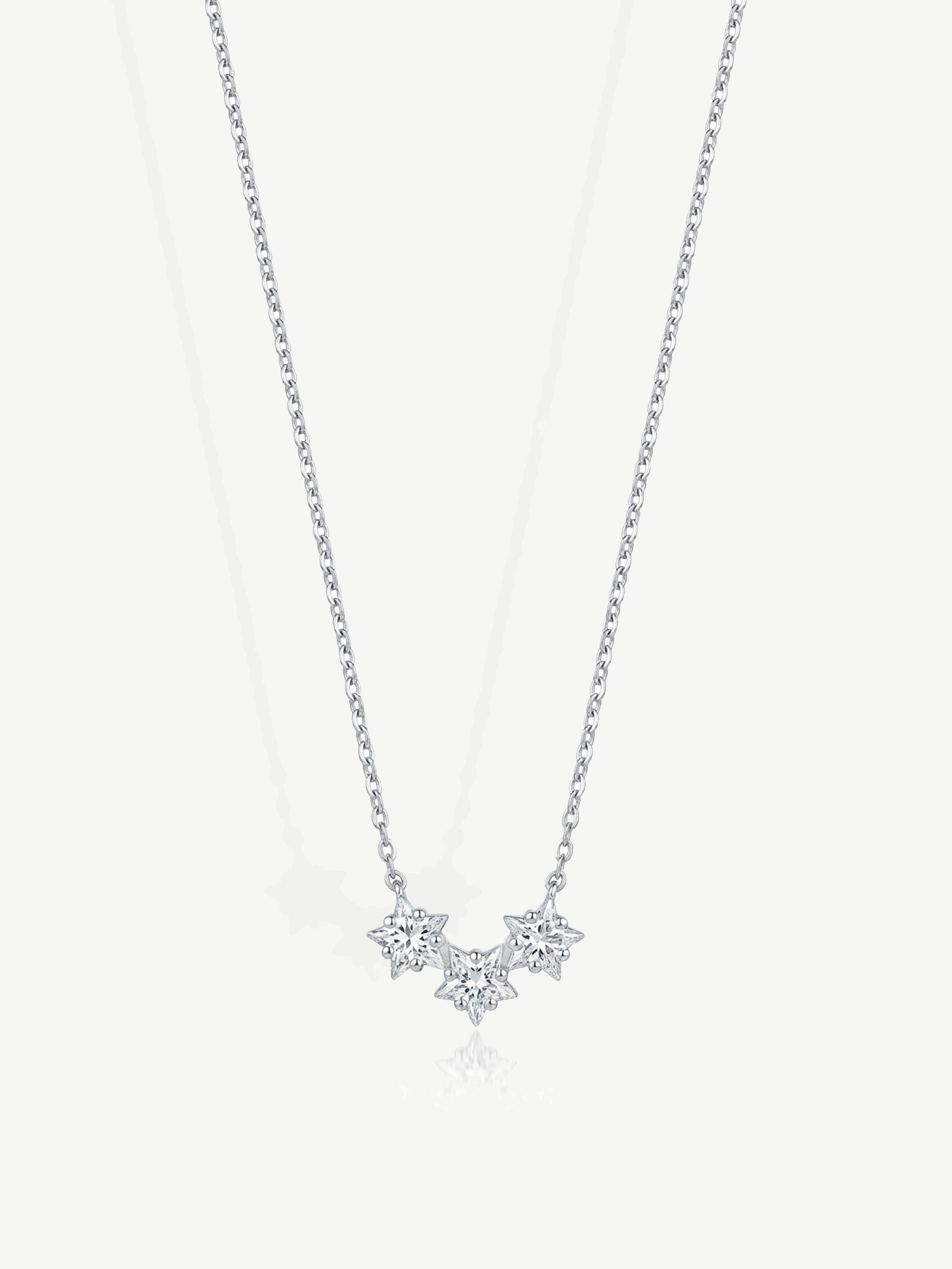 Dainty Three Stars Necklace