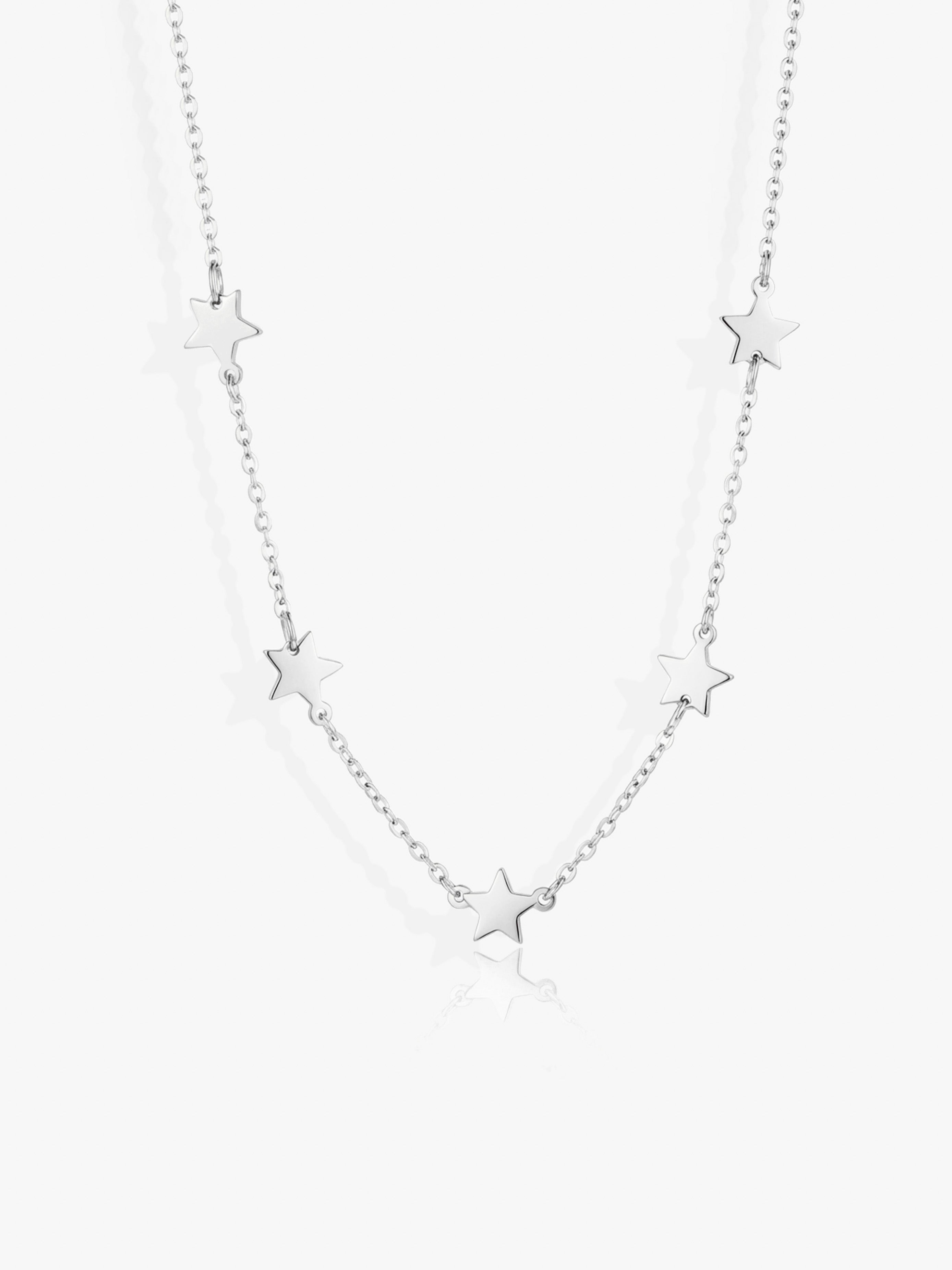 Solid Star Charm Necklace