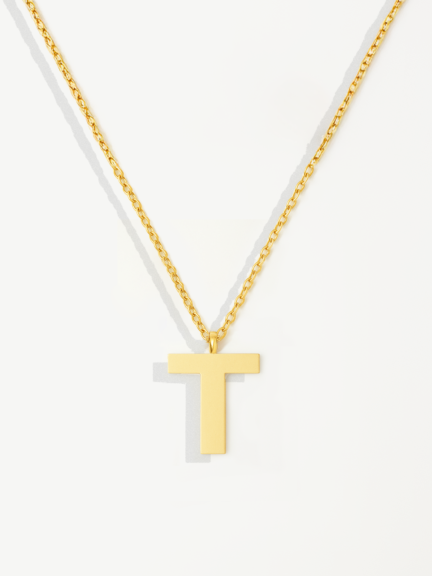 Initial Pendant Necklace