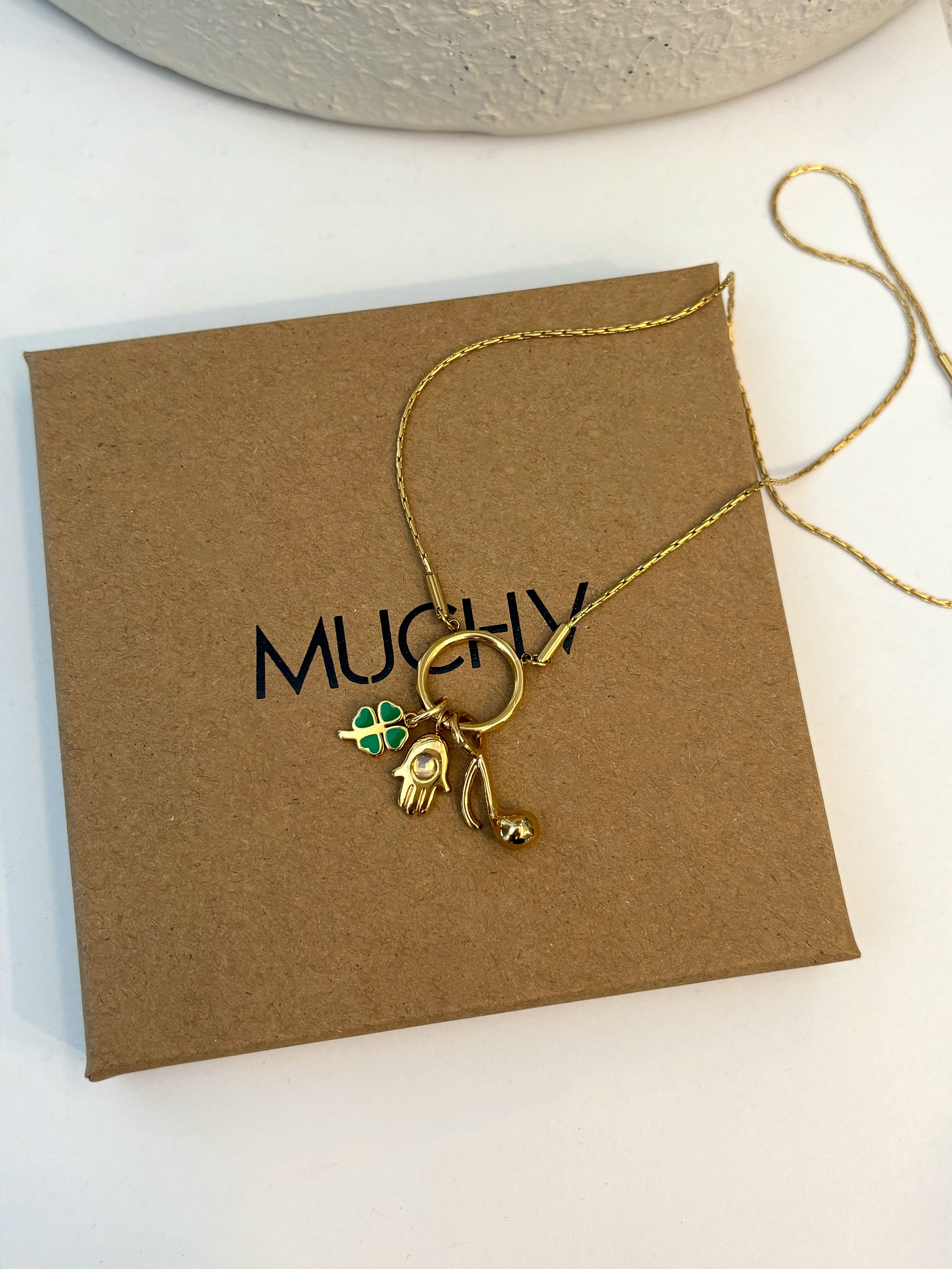 Fine Chain Necklace For Charms (O Clasp)