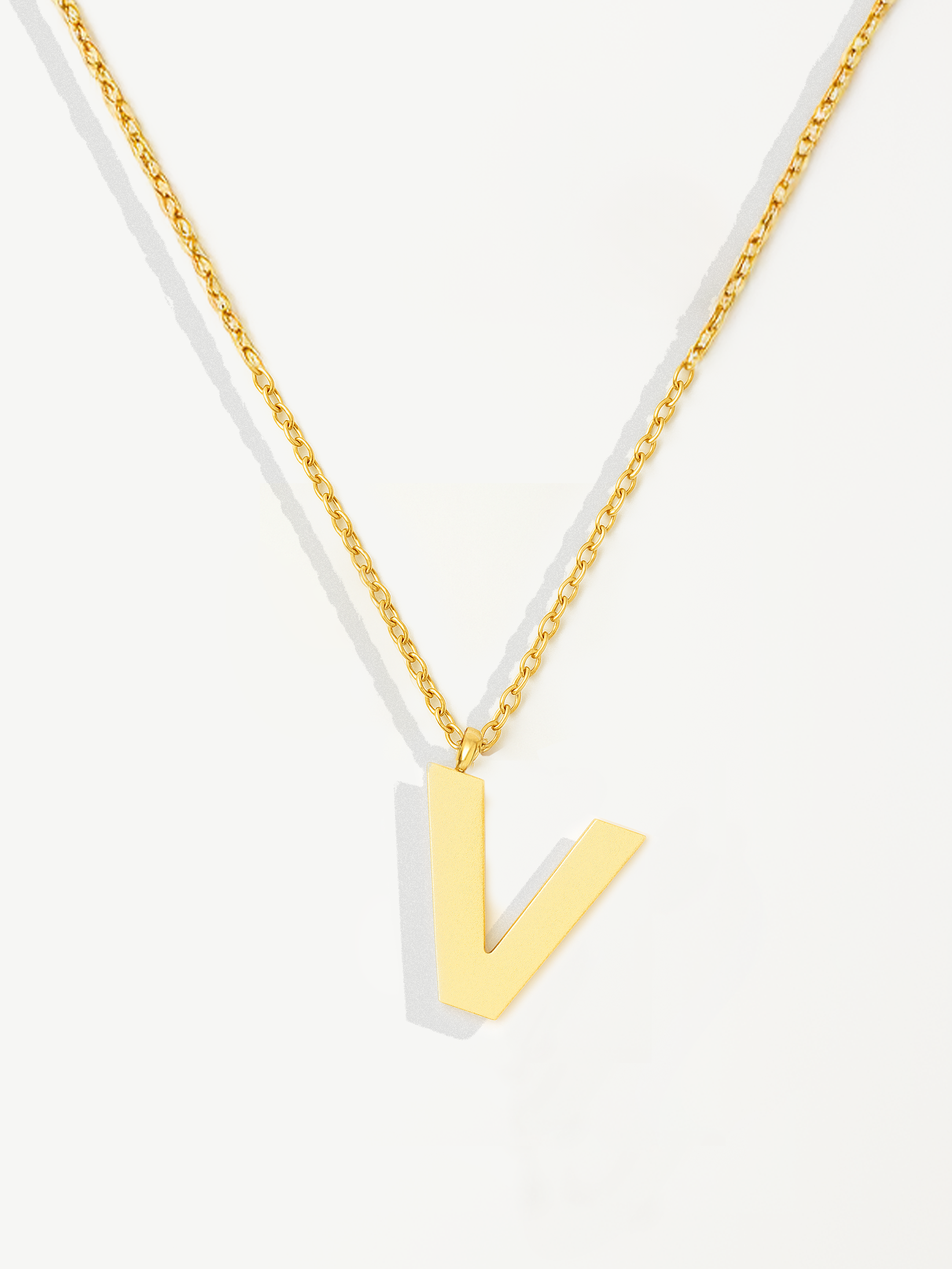 Initial Pendant Necklace