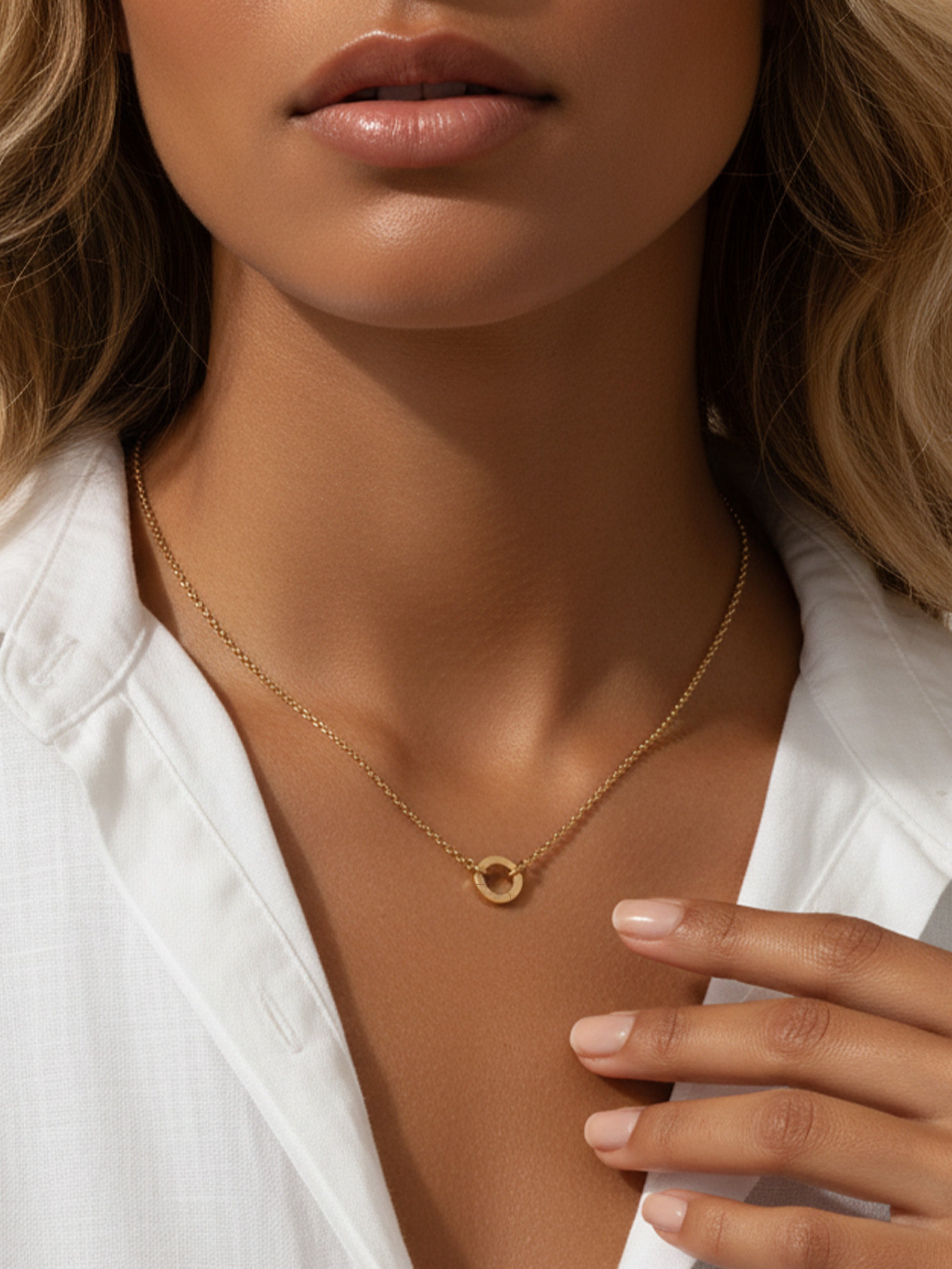 Rolo Chain Necklace (O-Clasp)