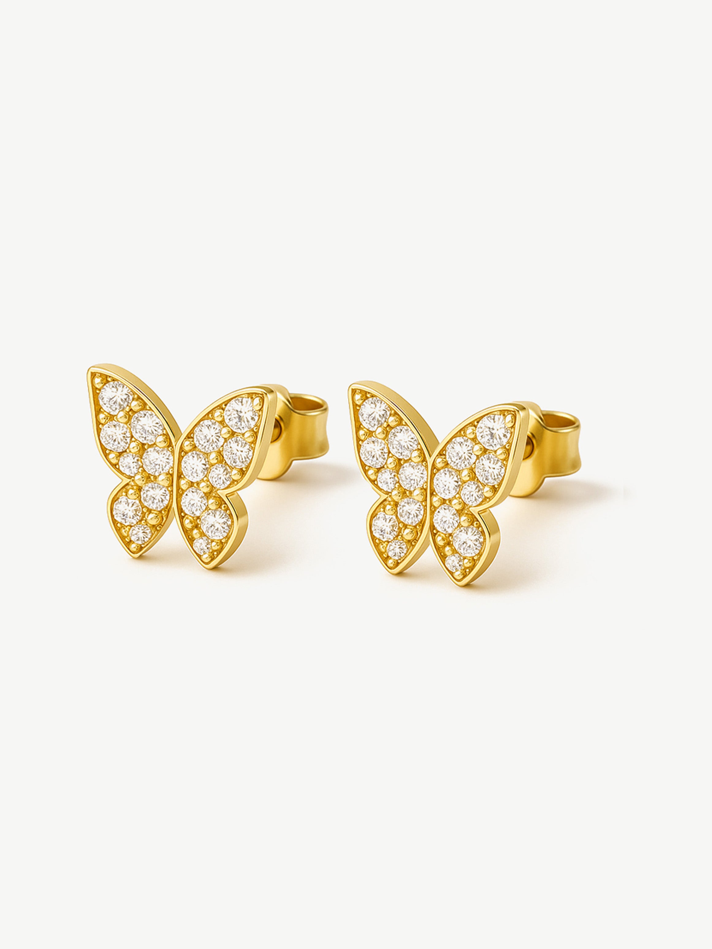 Small Butterfly Stud Earrings