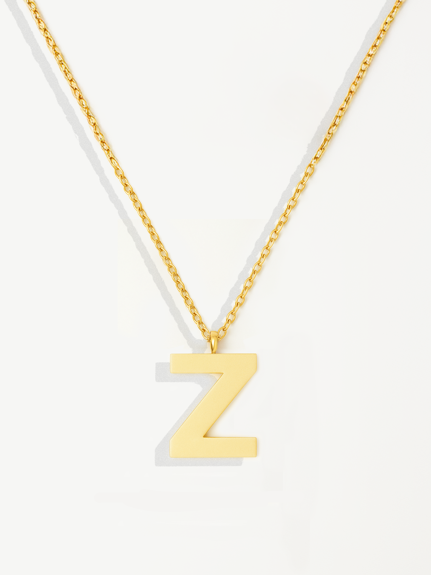 Initial Pendant Necklace