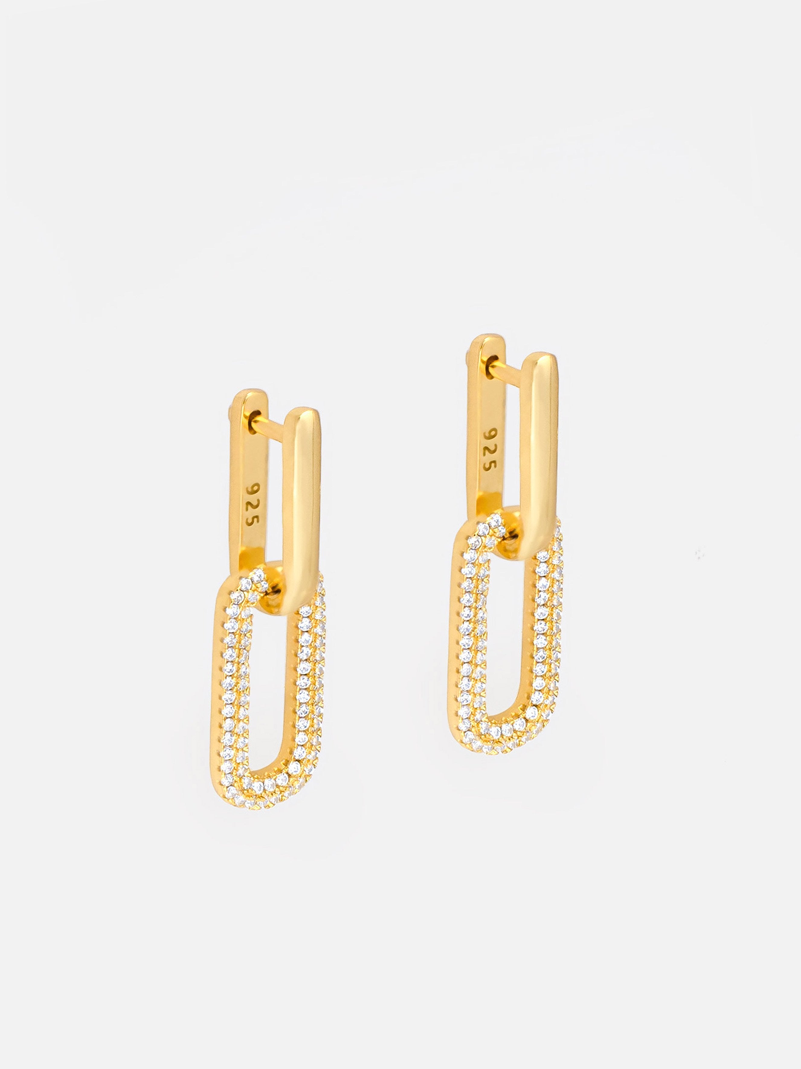 Gold Chain Earrings - Shop Women's Earrings Online | Muchv