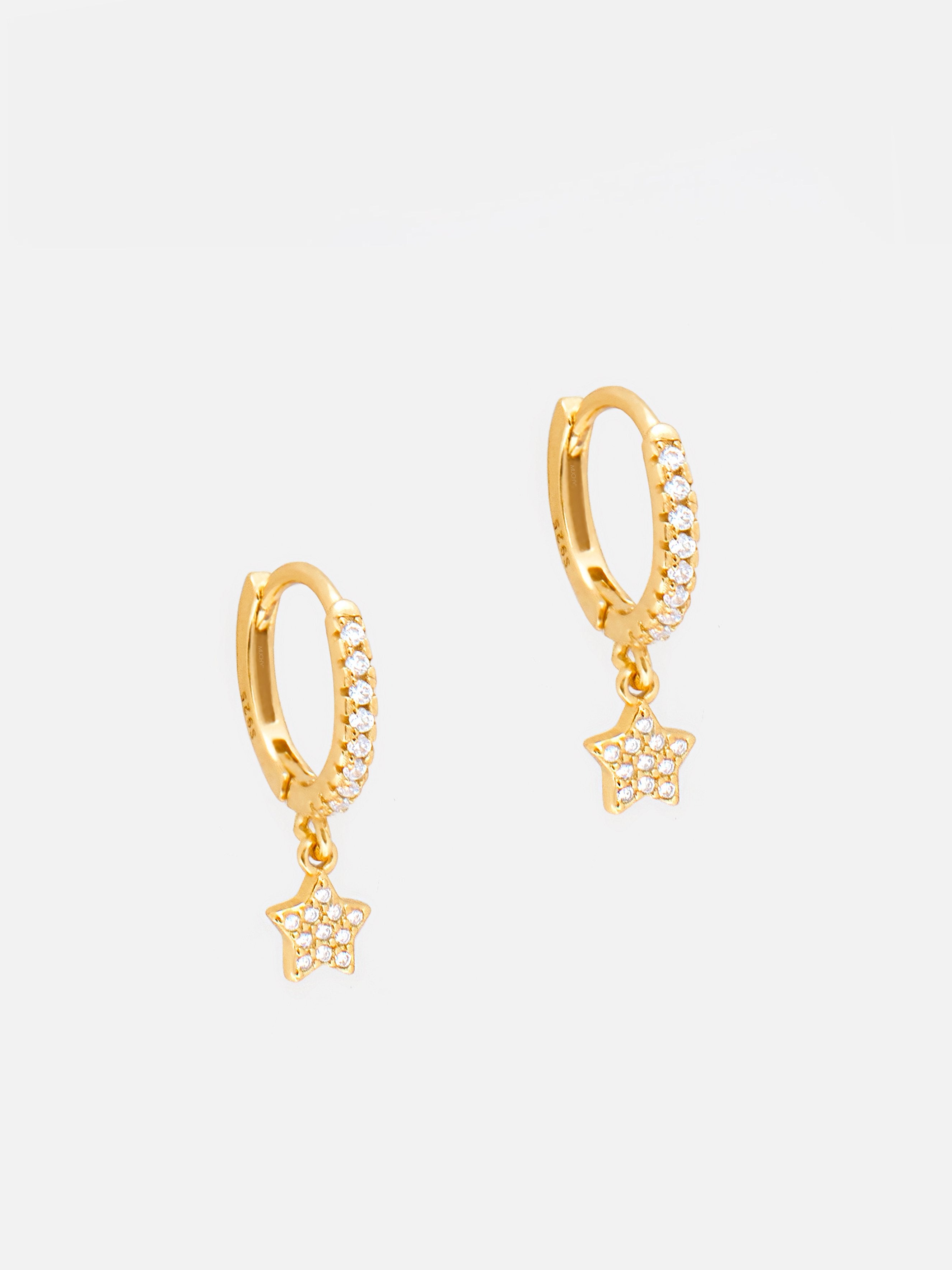 Gold Drop Earrings - Shop Earrings Online | Muchv