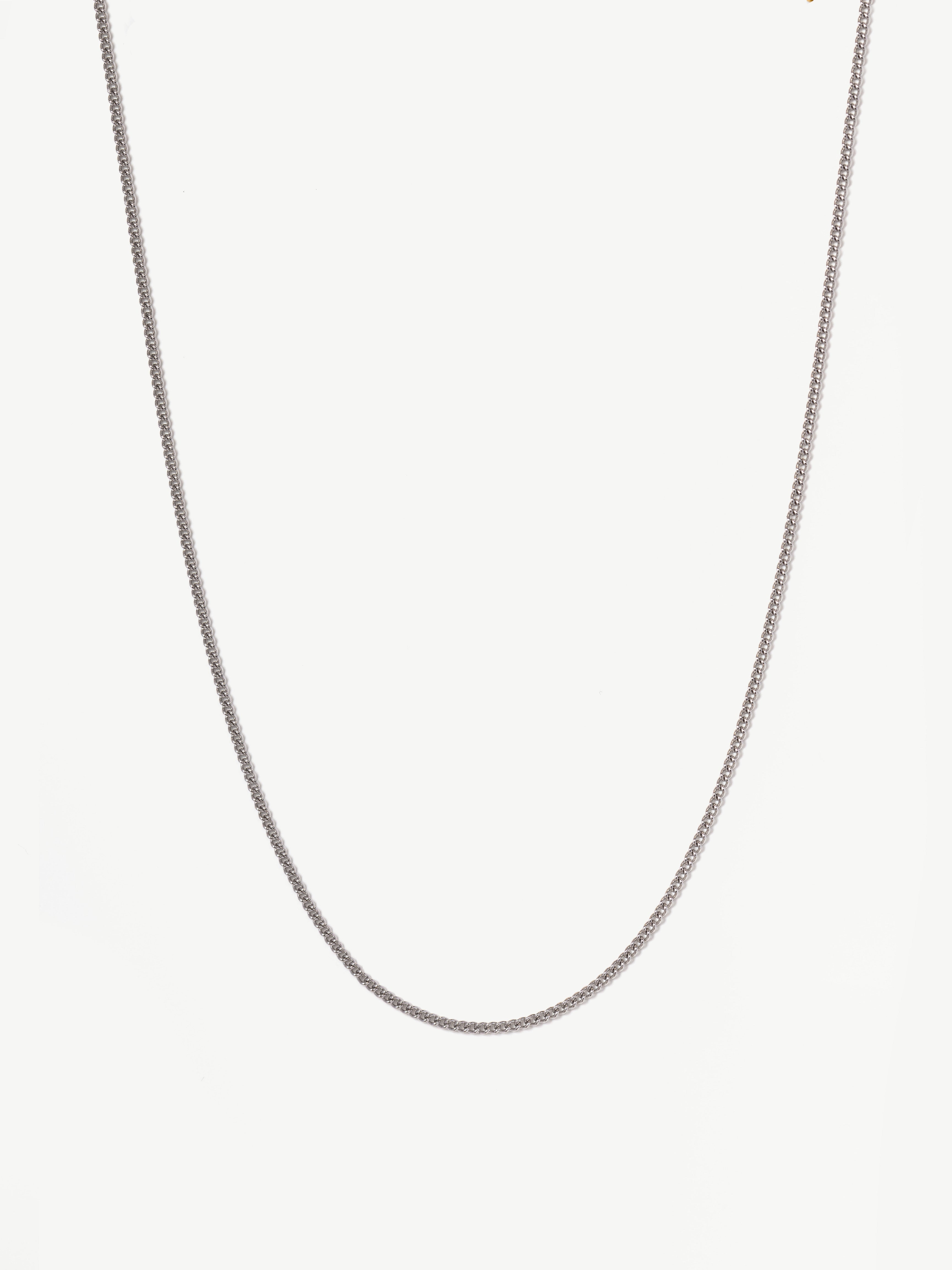 Fine Sterling Silver Chain Necklace