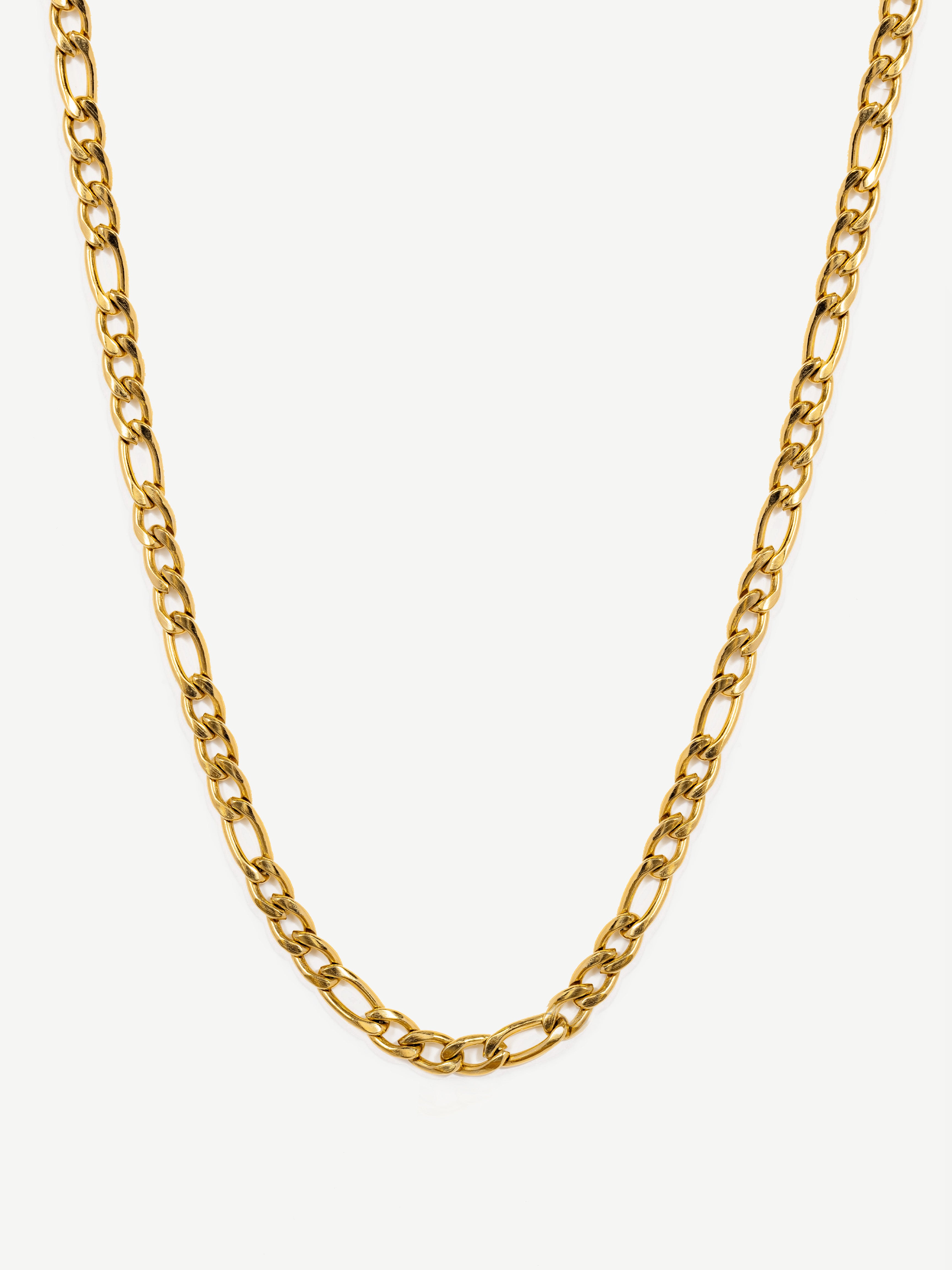 3mm Figaro Chain Necklace