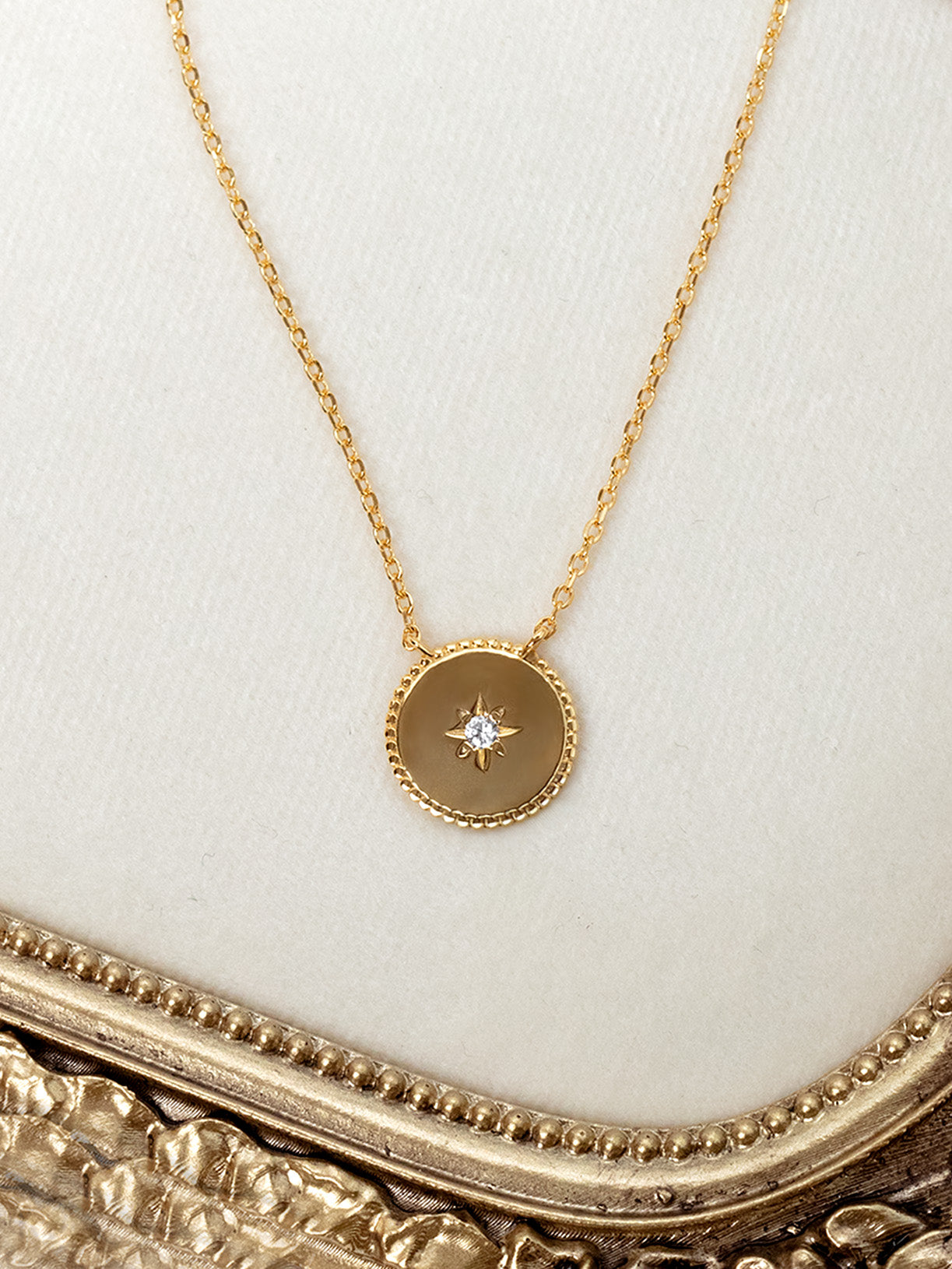 North Star Coin Necklace