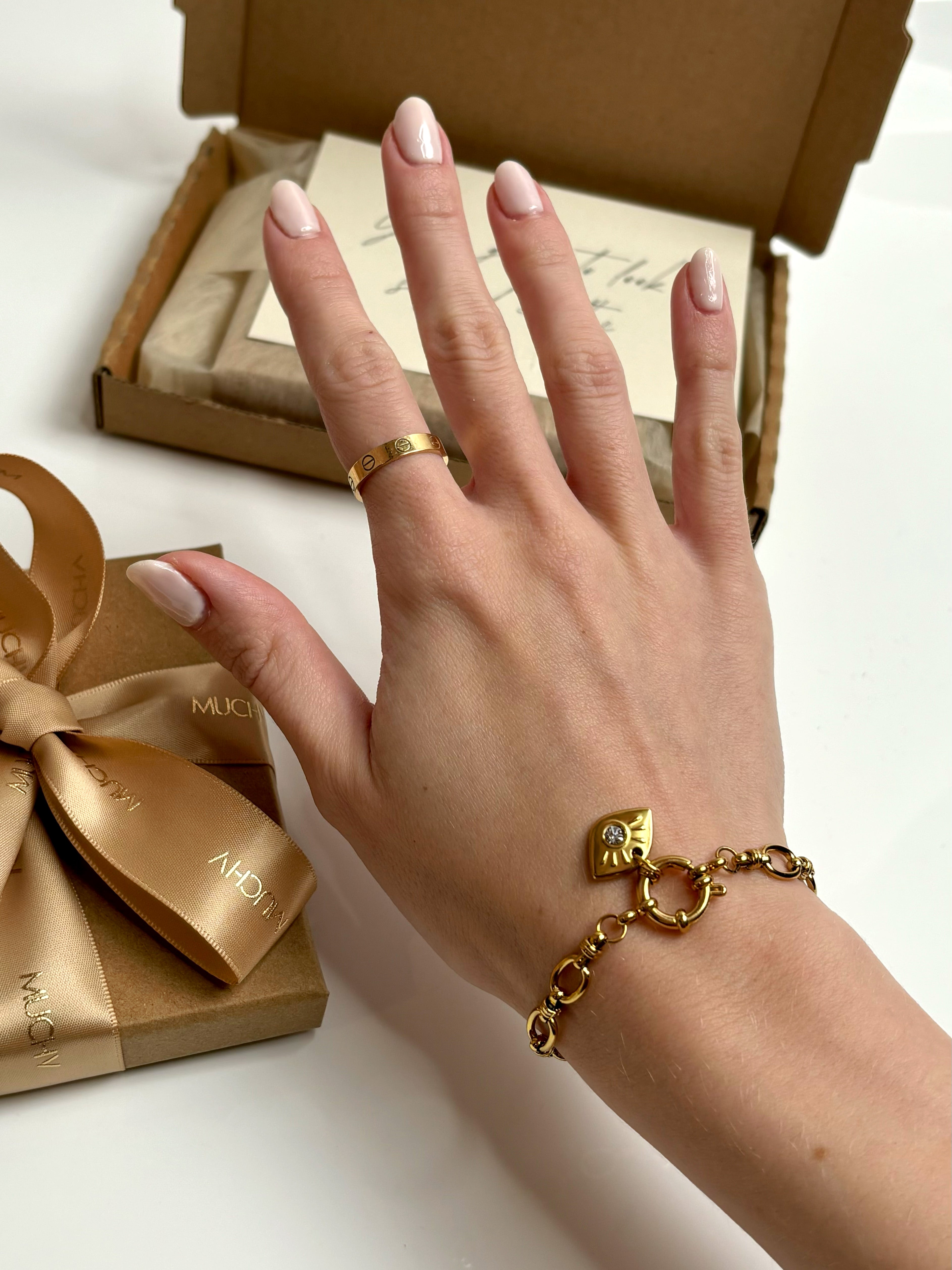 Dainty Chain Bracelet For Charms