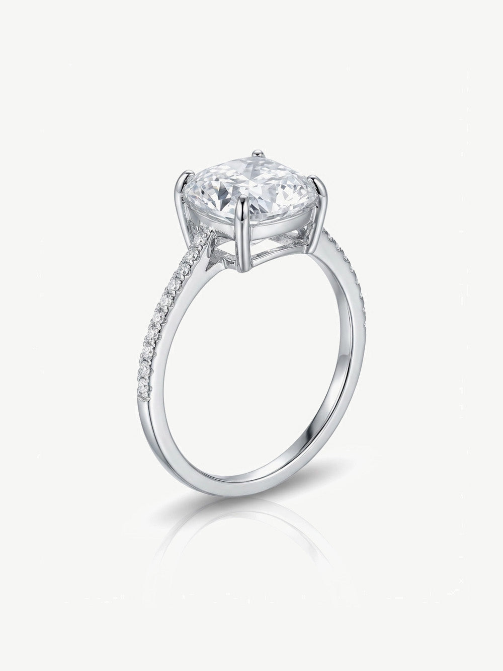 Promise Ring With Square Stone