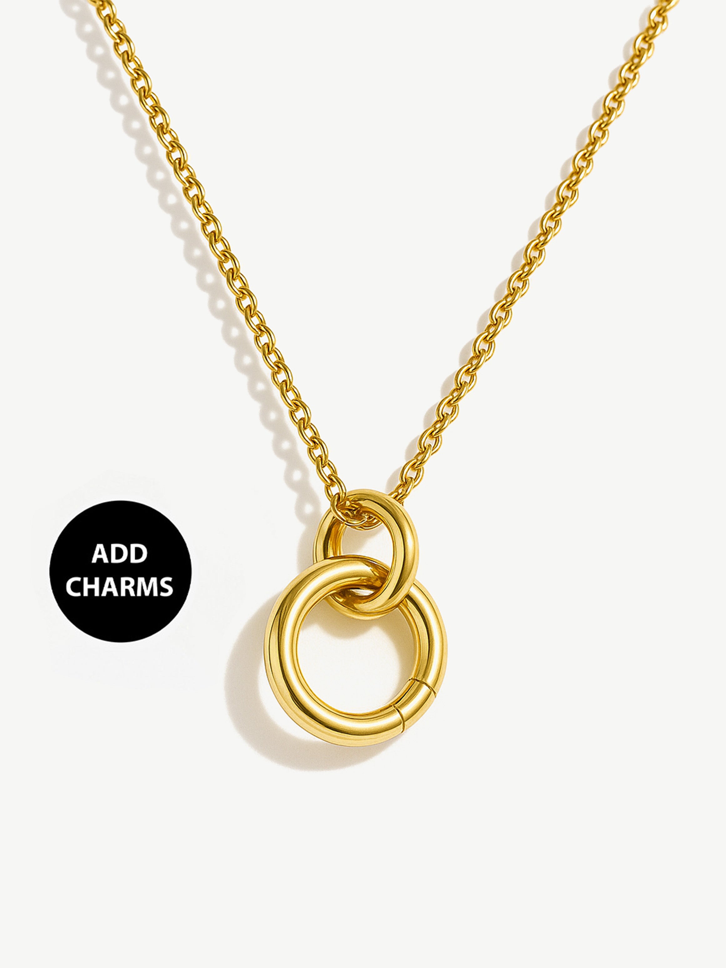 Rolo Chain For Charms (Medium O-Clasp Pendant)