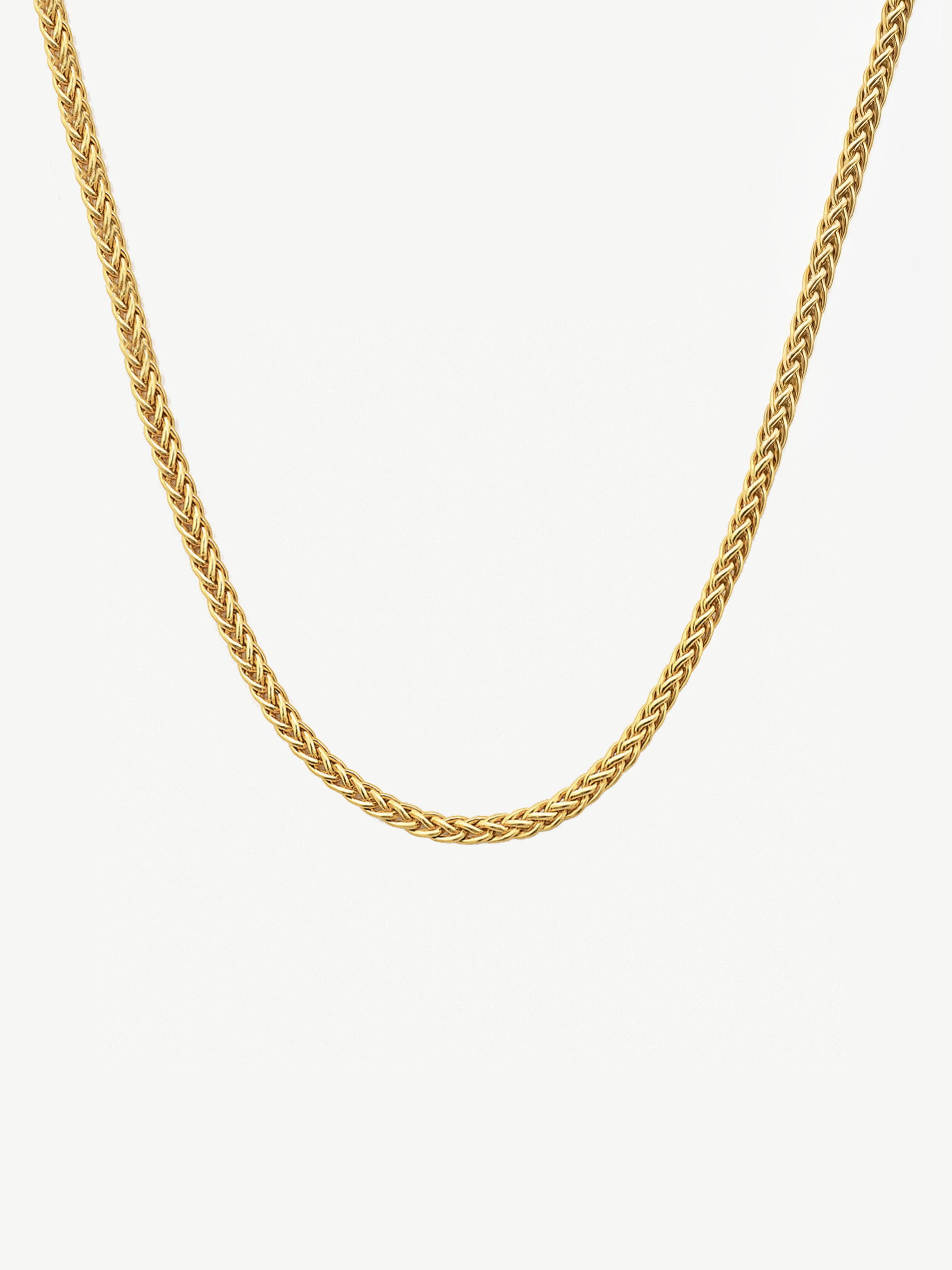 Men's Twisted Chain Necklace - 60cm