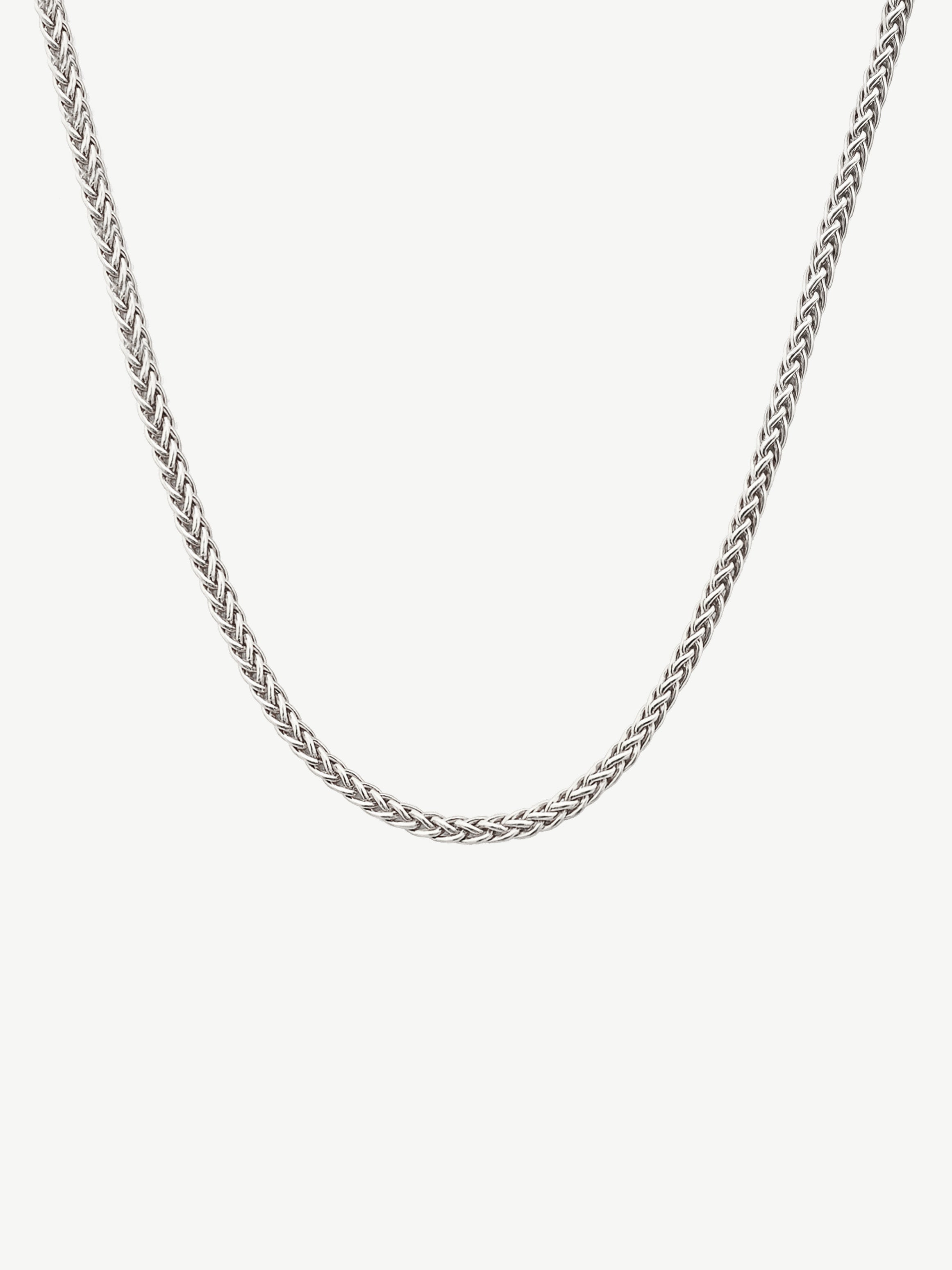 Men's Twisted Chain Necklace - 60cm