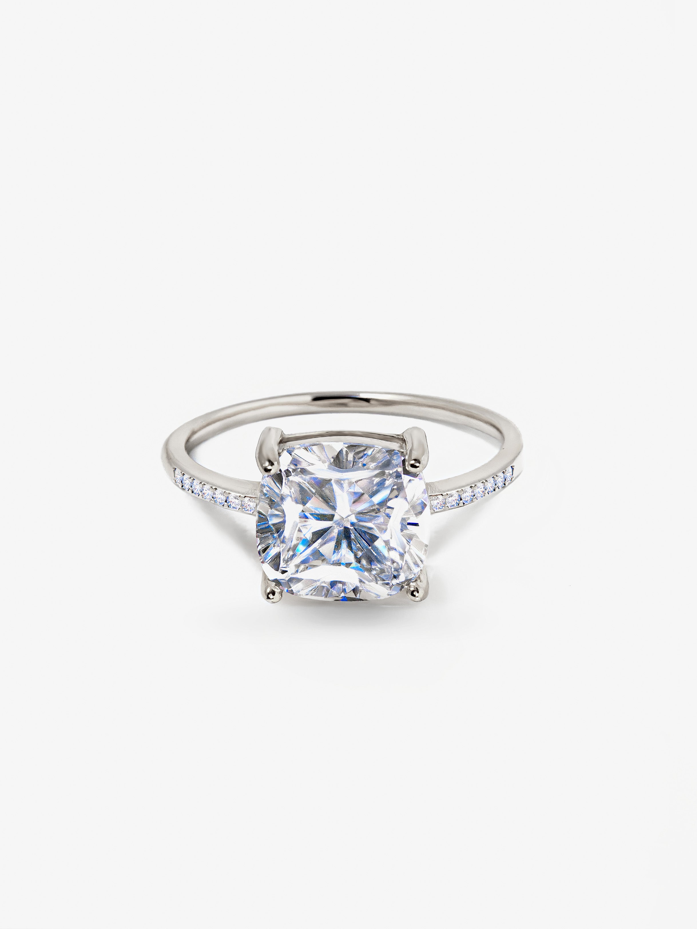 Promise Ring With Square Stone