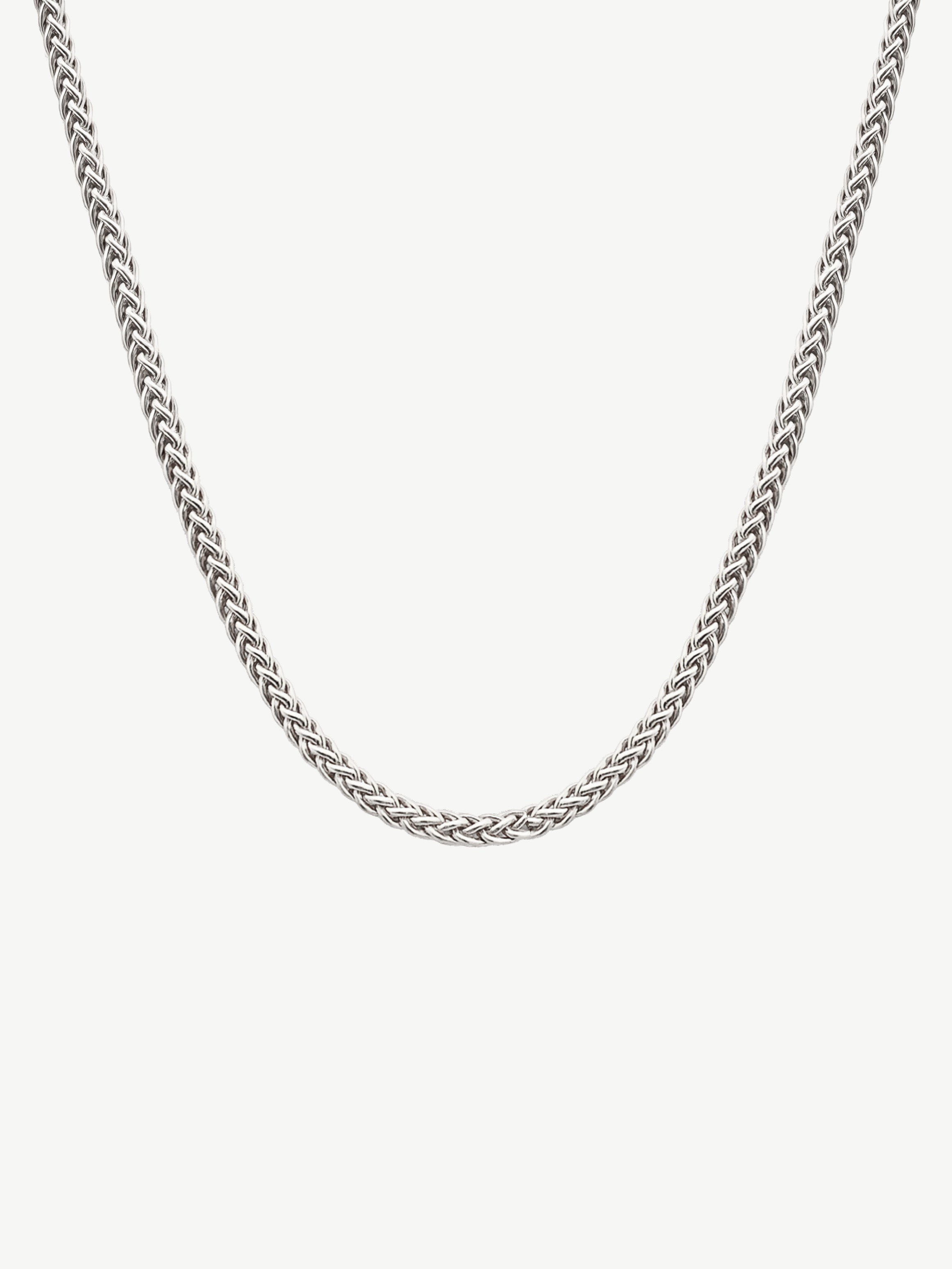 Men's Twisted Chain Necklace - 60cm