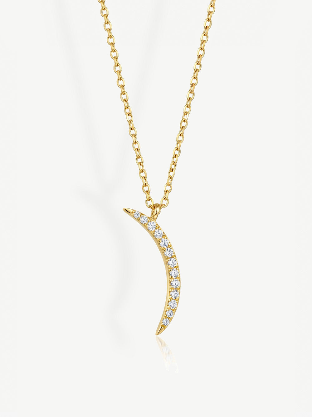 Dainty Crescent Moon Necklace